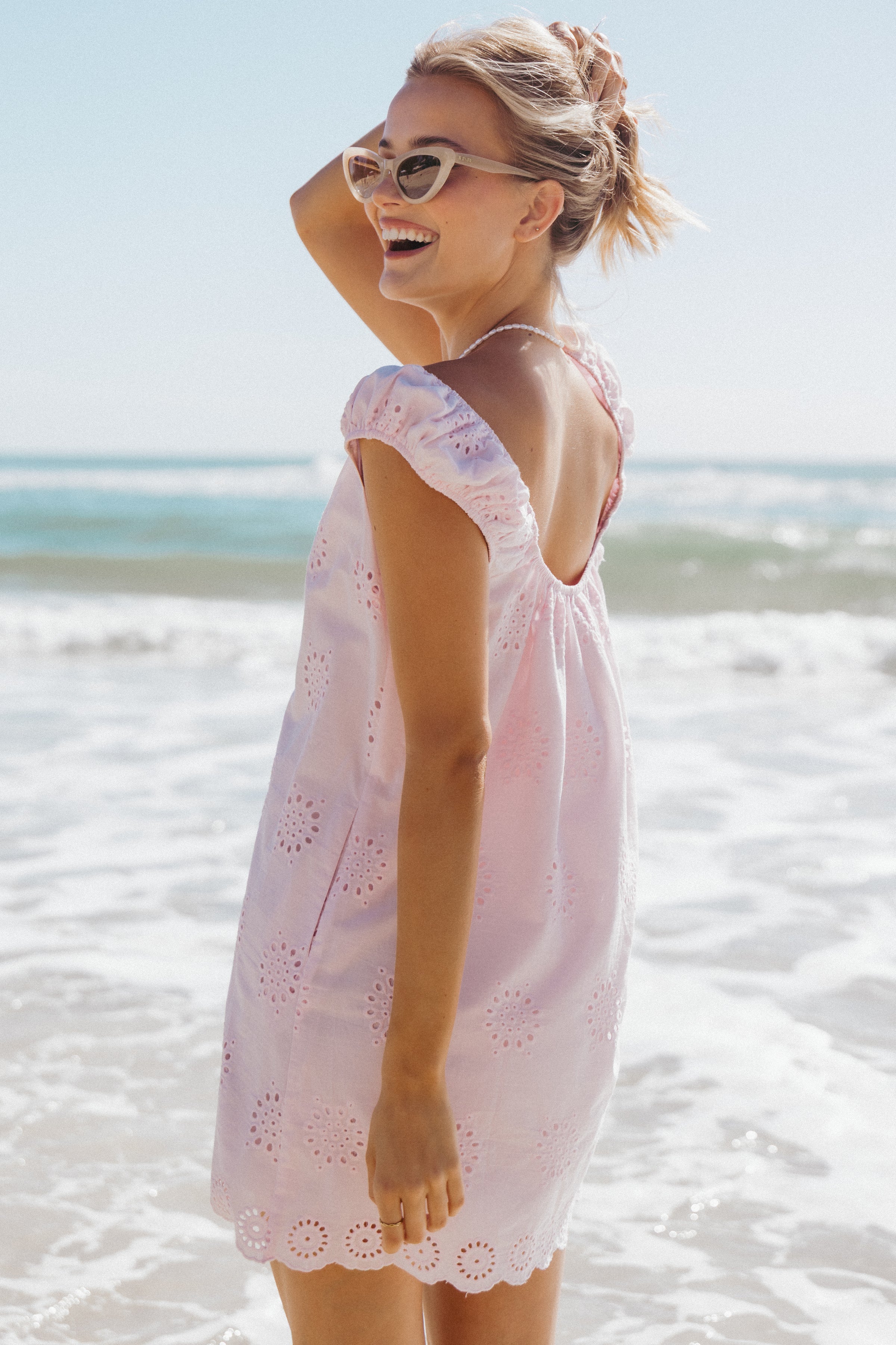 DRESSES Pammy Mini Dress - Pale Pink