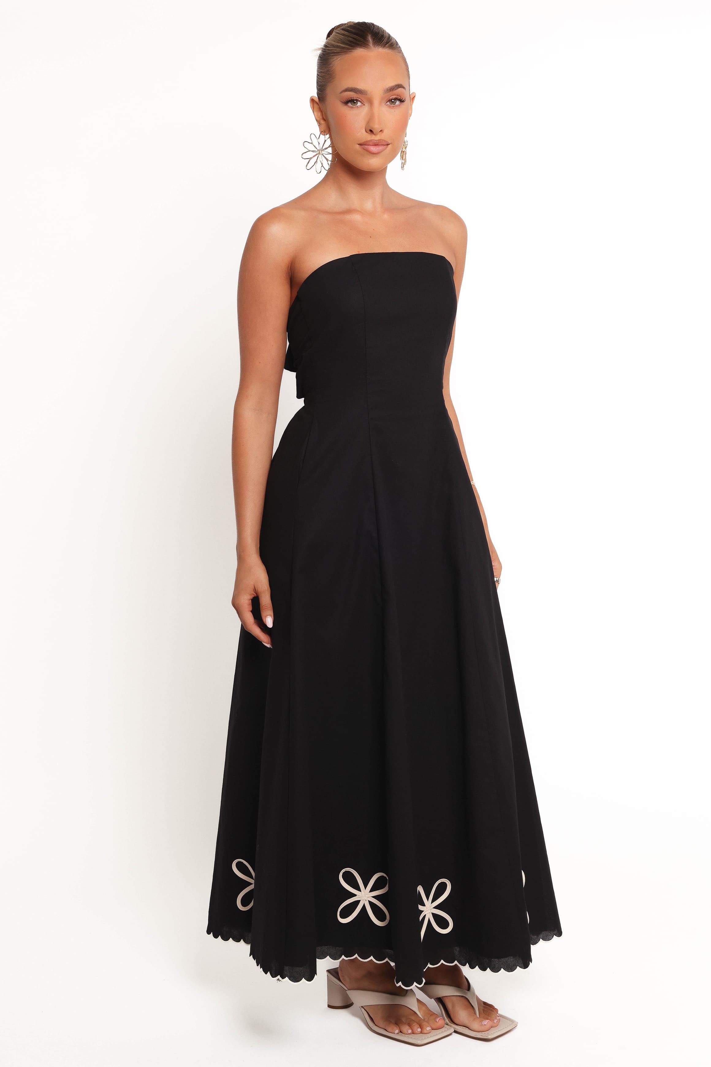 DRESSES Paola Midi Dress - Black