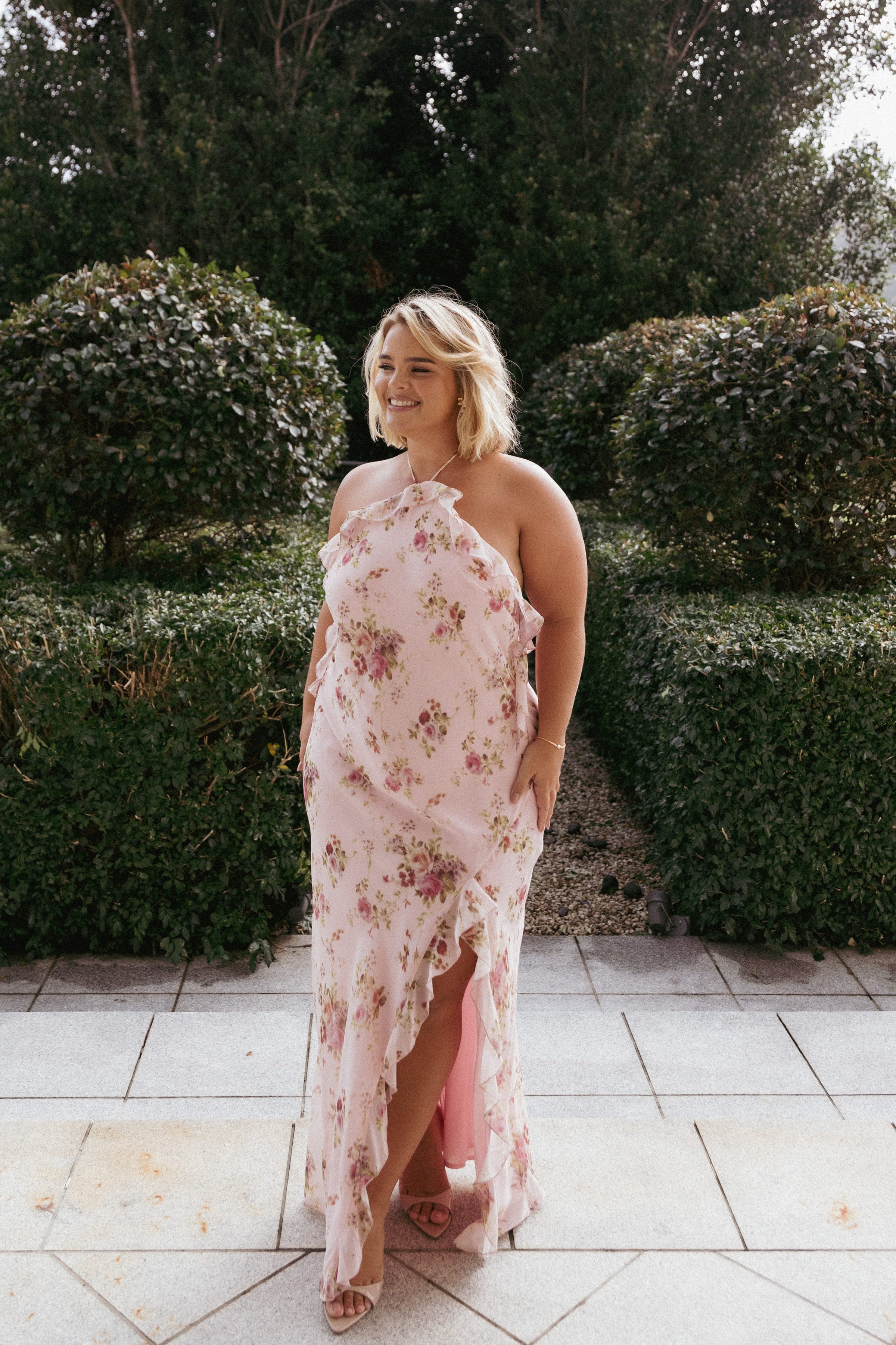 DRESSES Patricia Maxi Dress - Pale Pink Floral