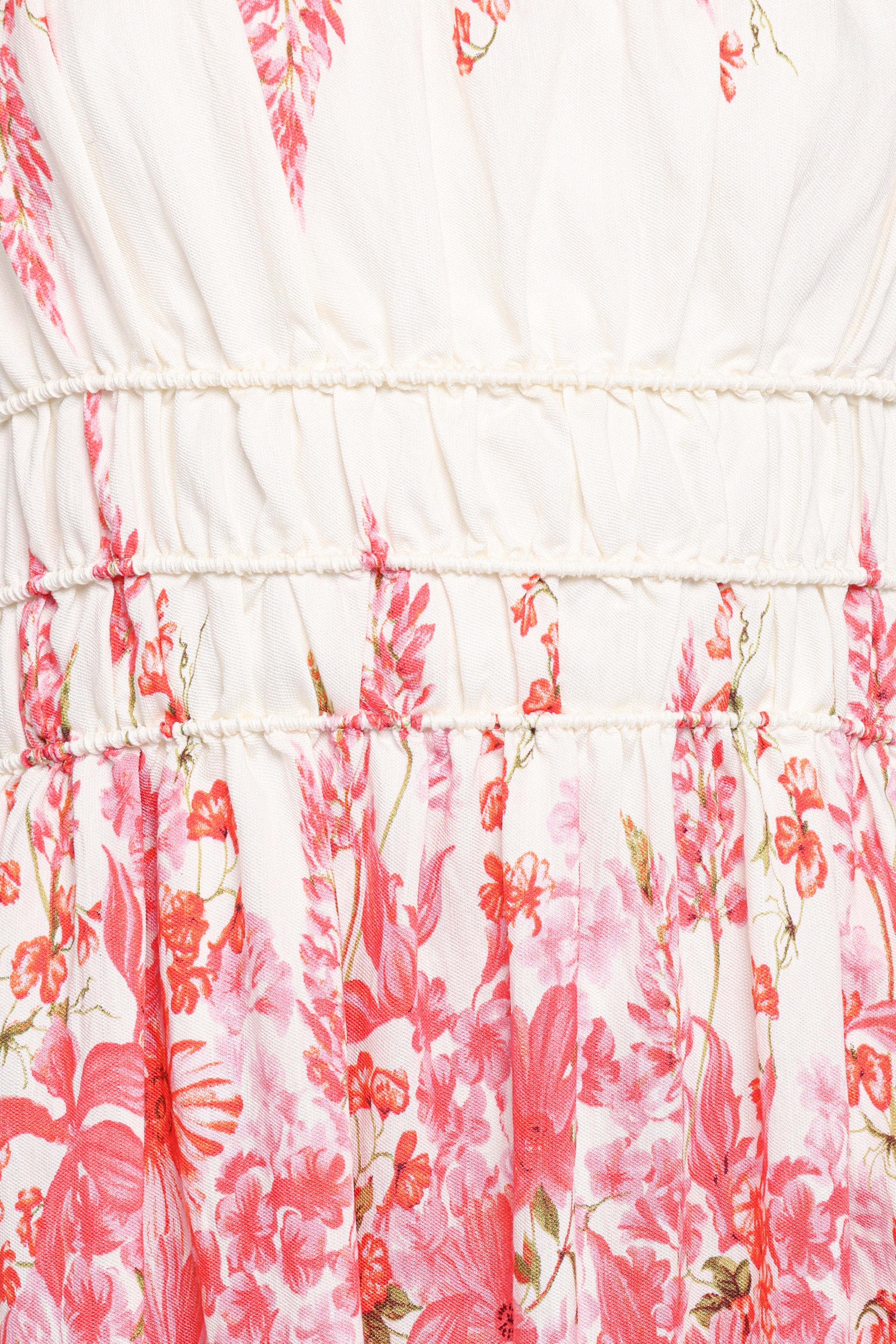 DRESSES Paulina Midi Dress - Red Floral
