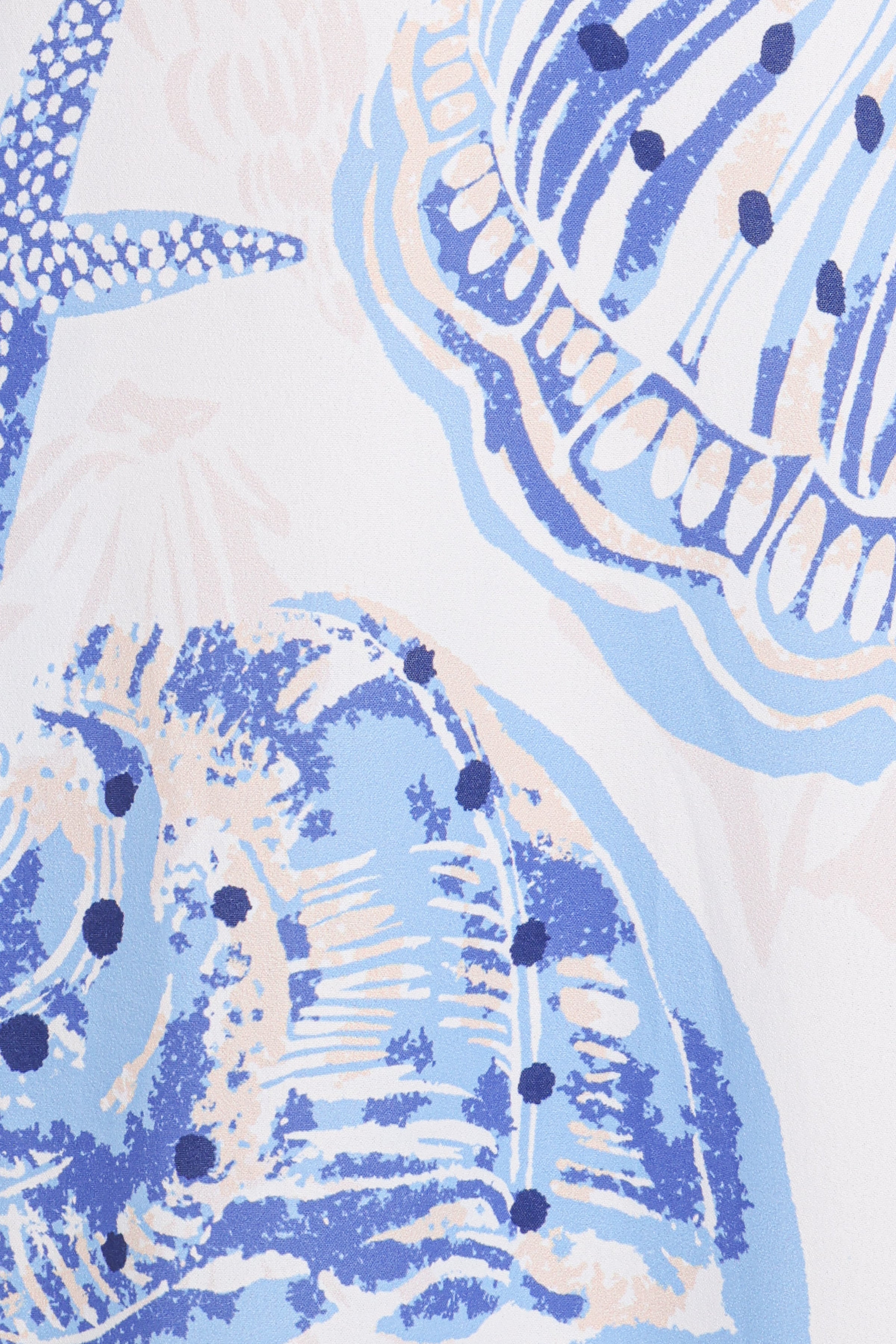 DRESSES Peregian Strapless Maxi Dress - Blue Seashells