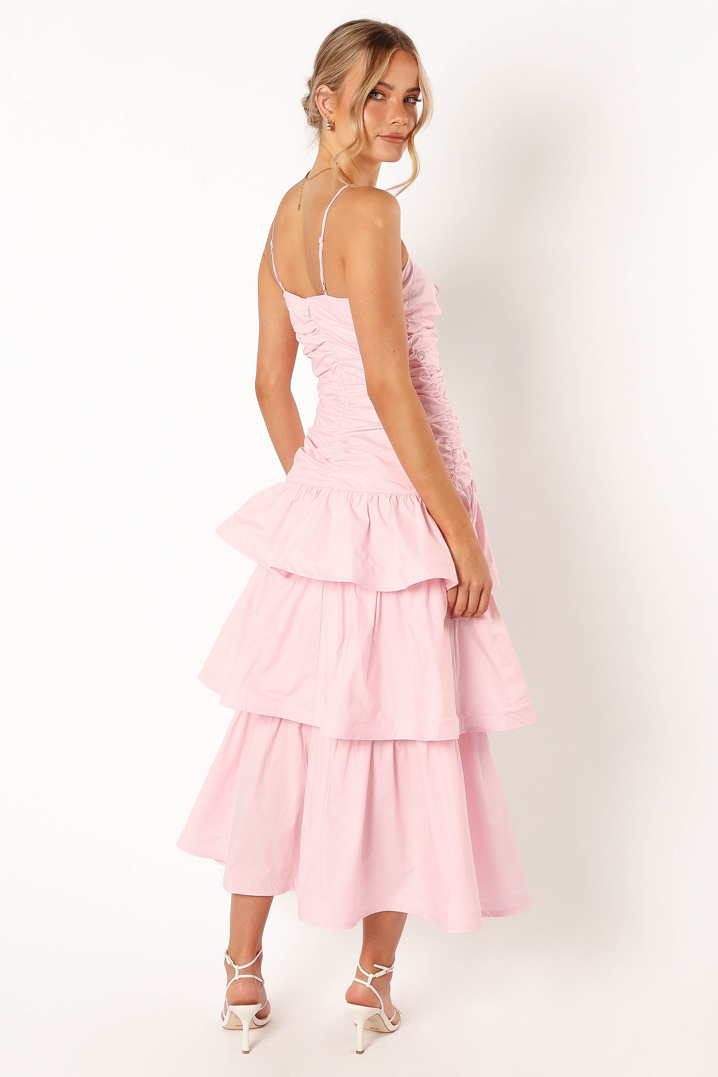 DRESSES Perry Tiered Dress - Pink