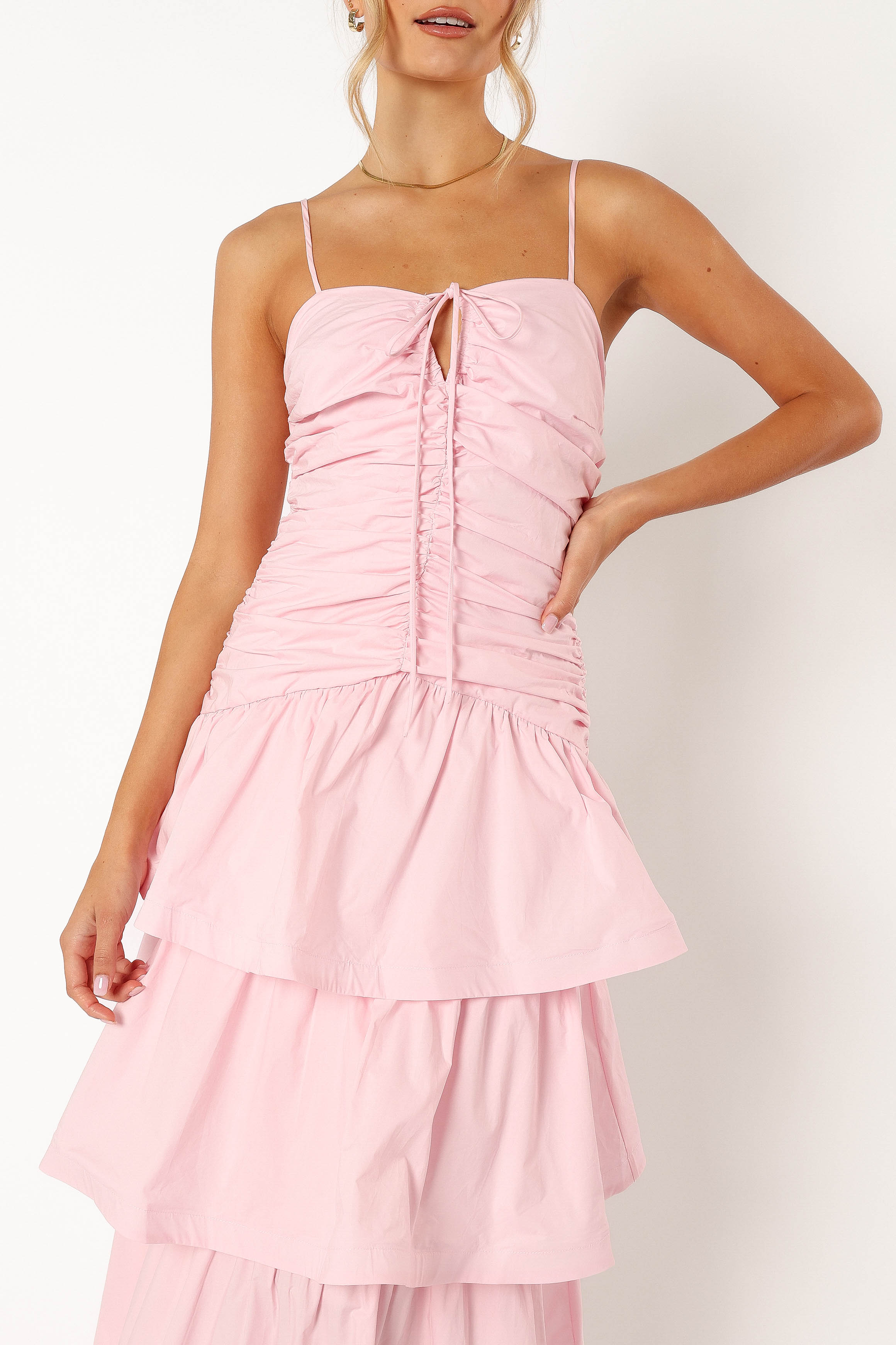 DRESSES Perry Tiered Dress - Pink