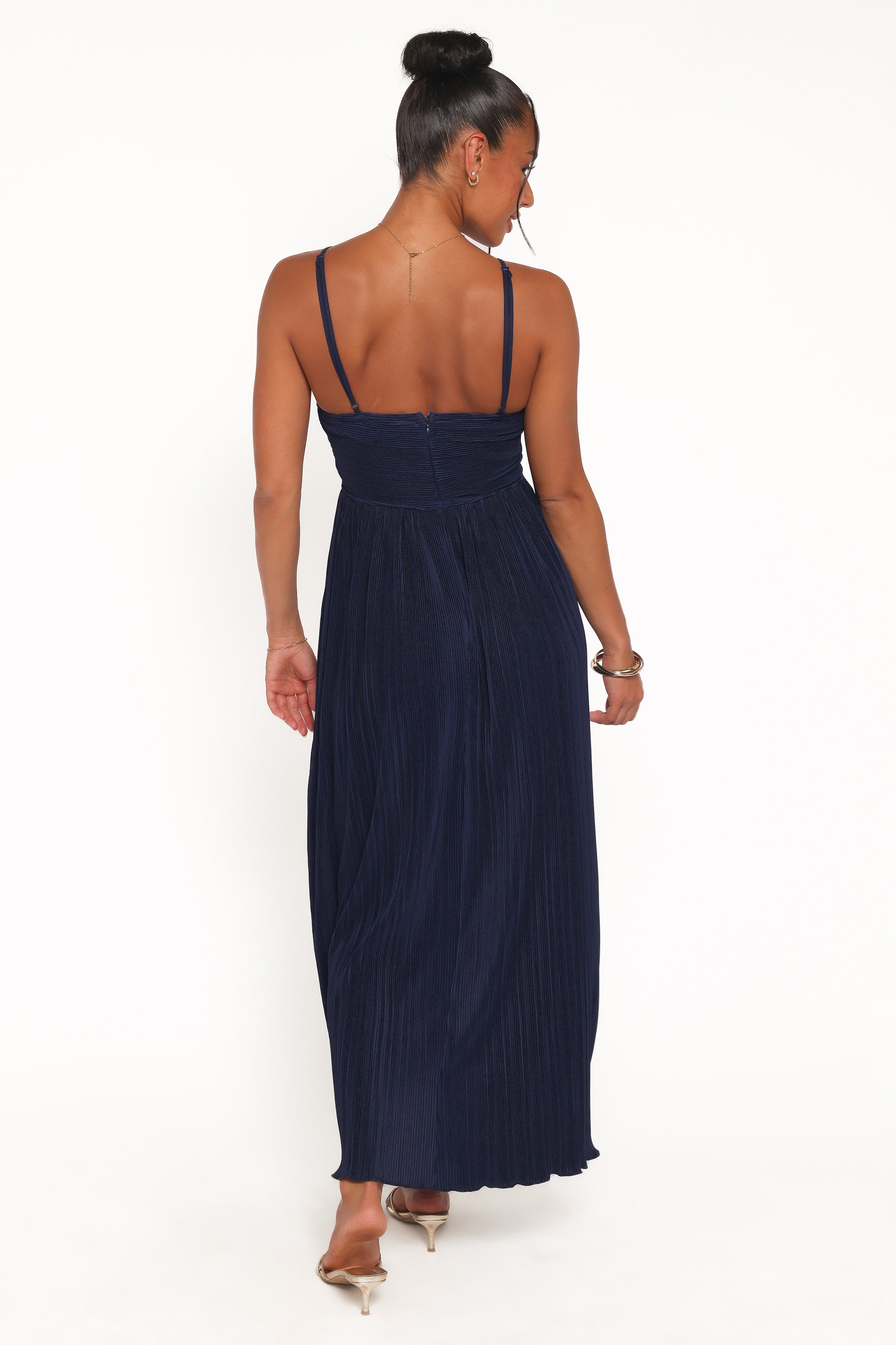 DRESSES Polly Halterneck Maxi Dress - Navy