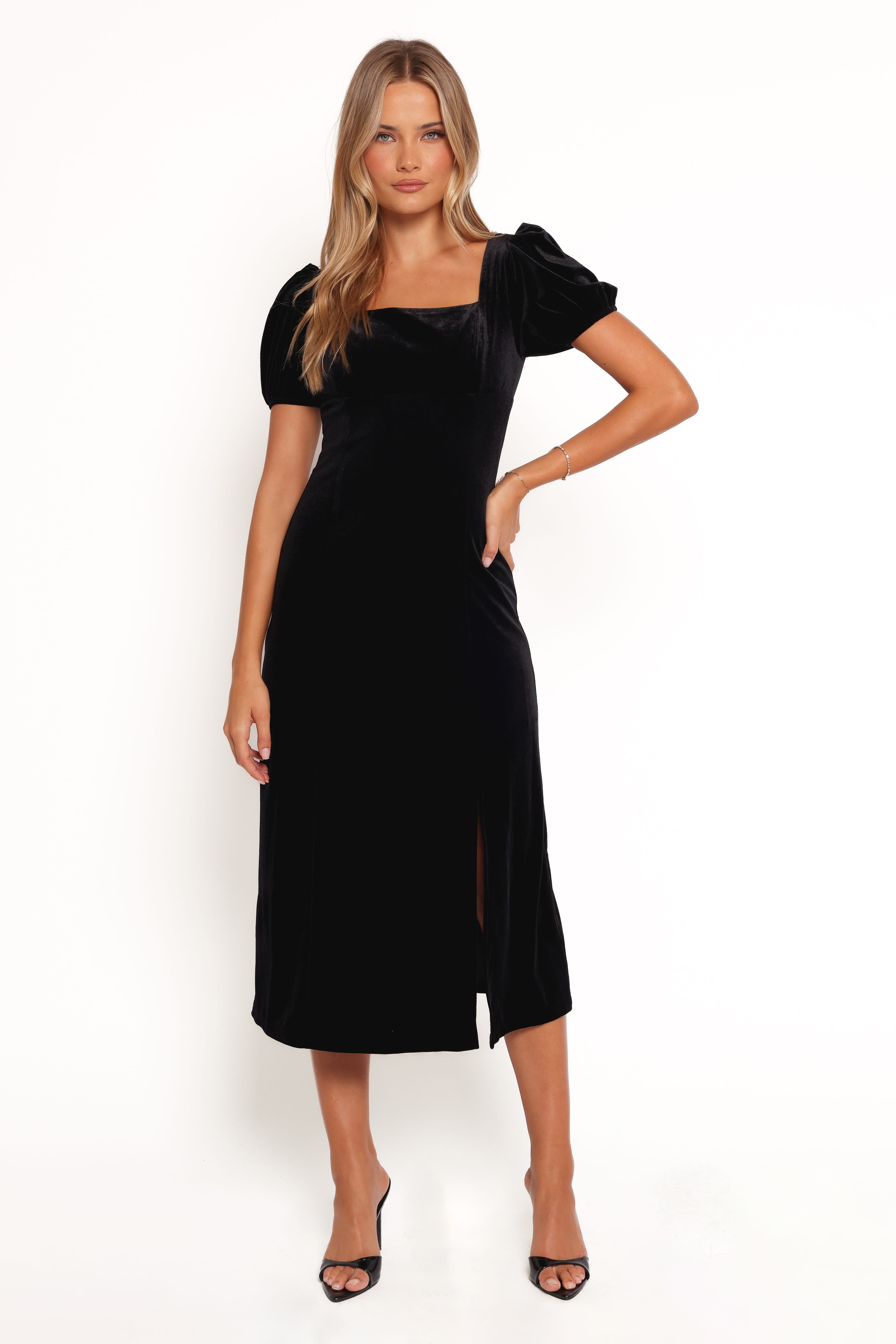DRESSES Quinnie Midi Dress - Black