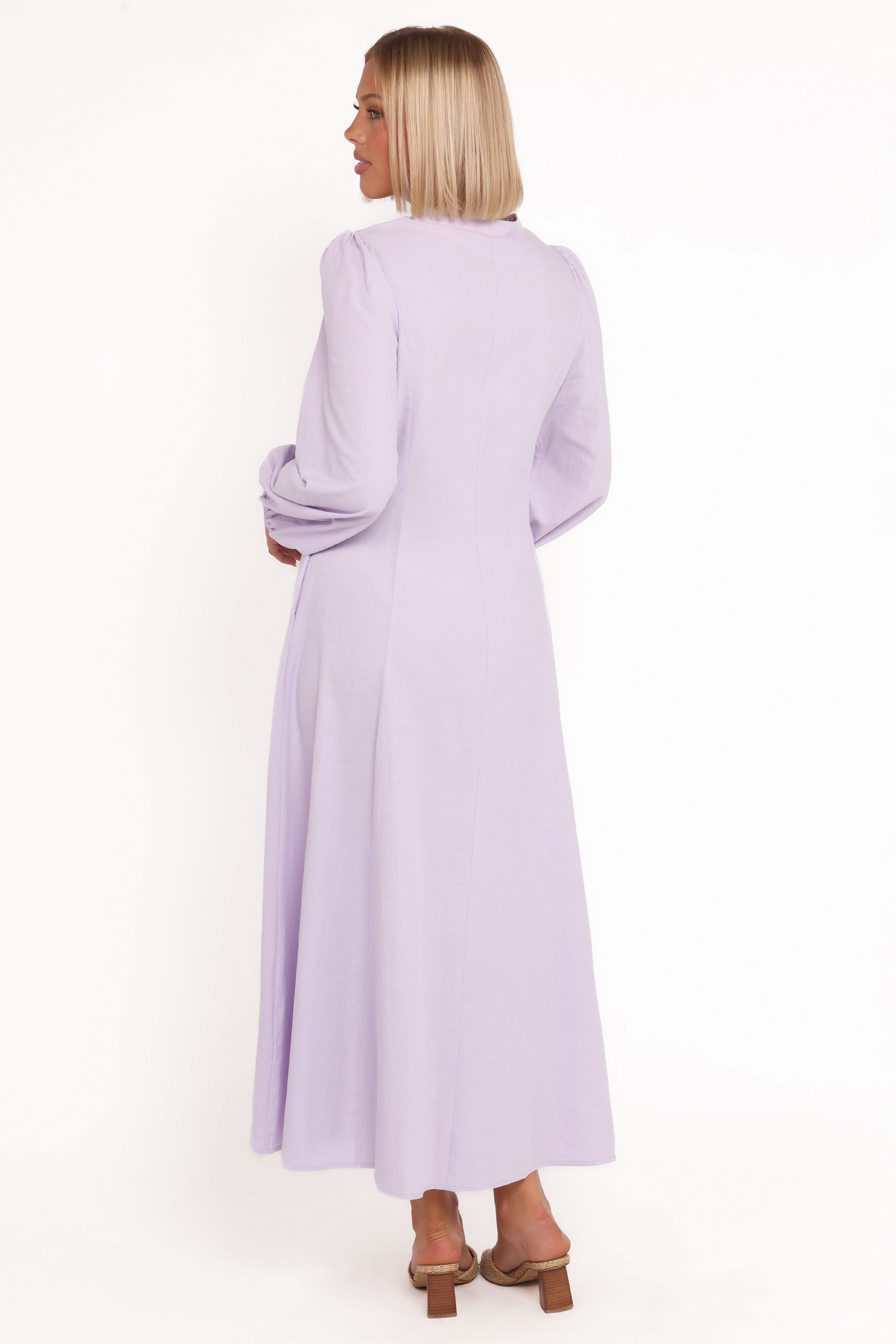 DRESSES Raleigh Long Sleeve Midi Dress - Lavender