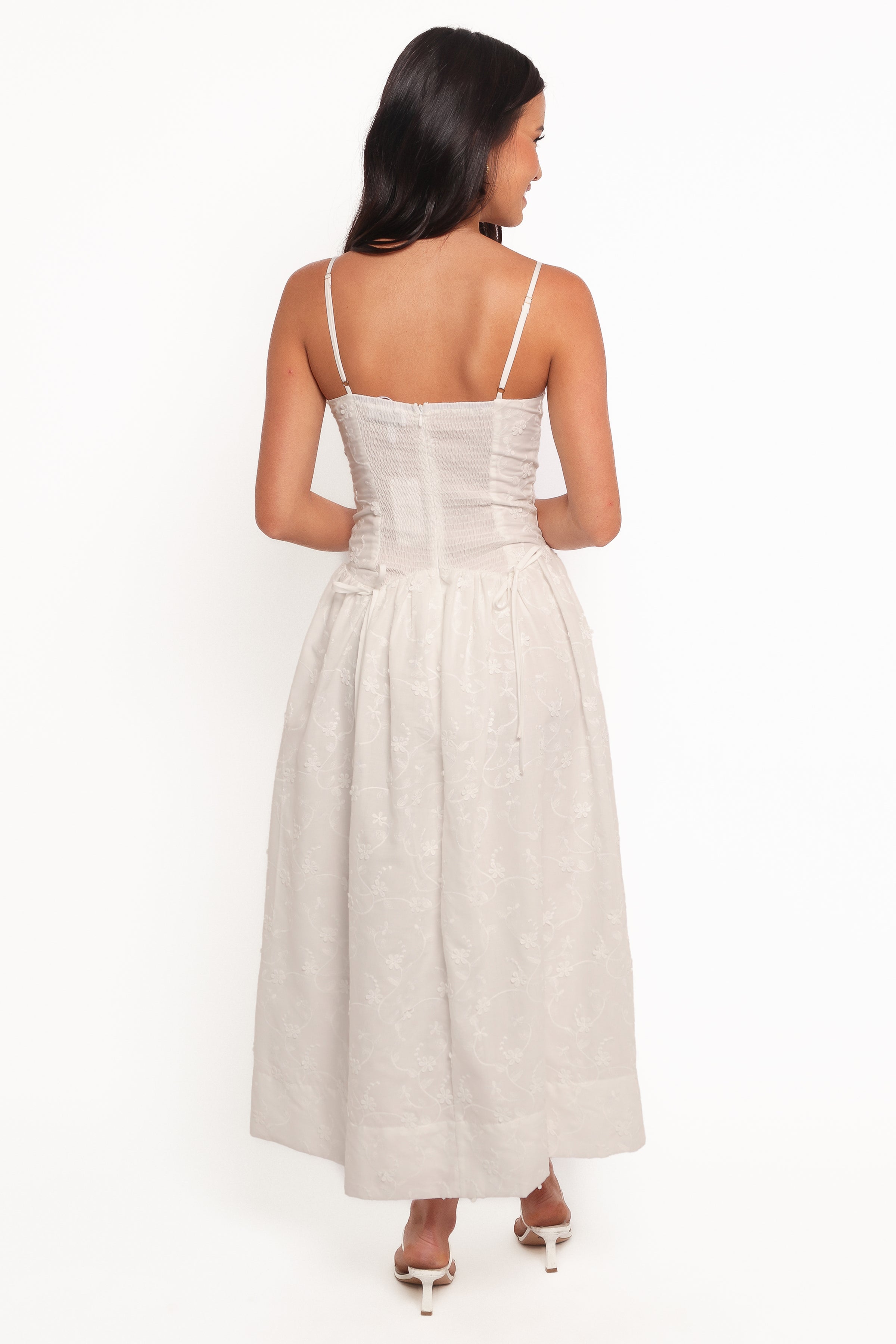DRESSES Raya Midi Dress - White