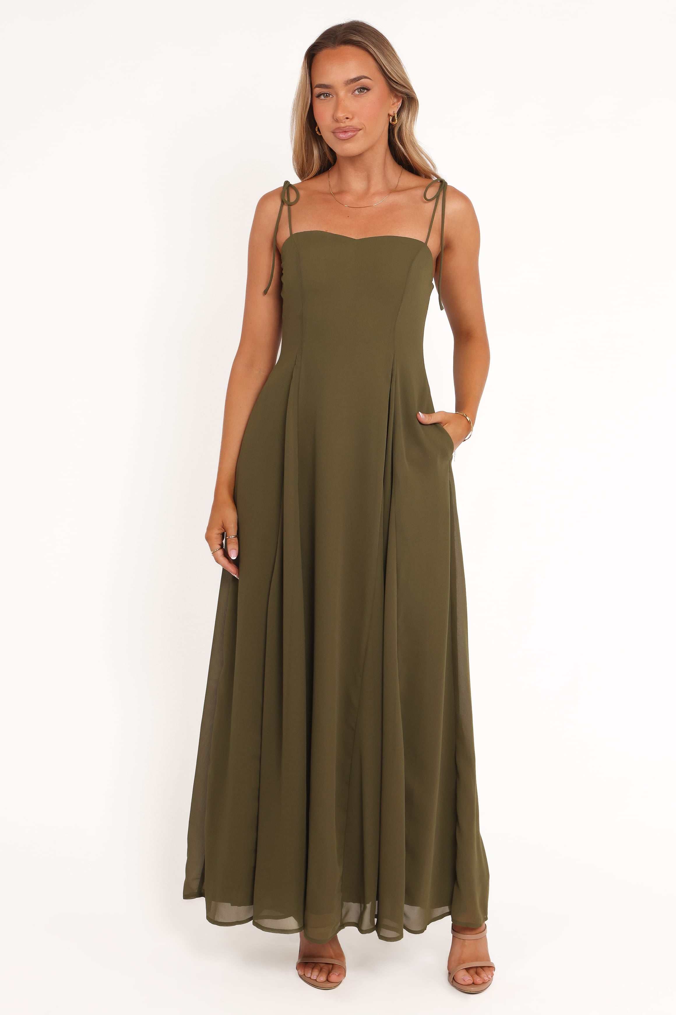 DRESSES Rayna Maxi Dress - Olive