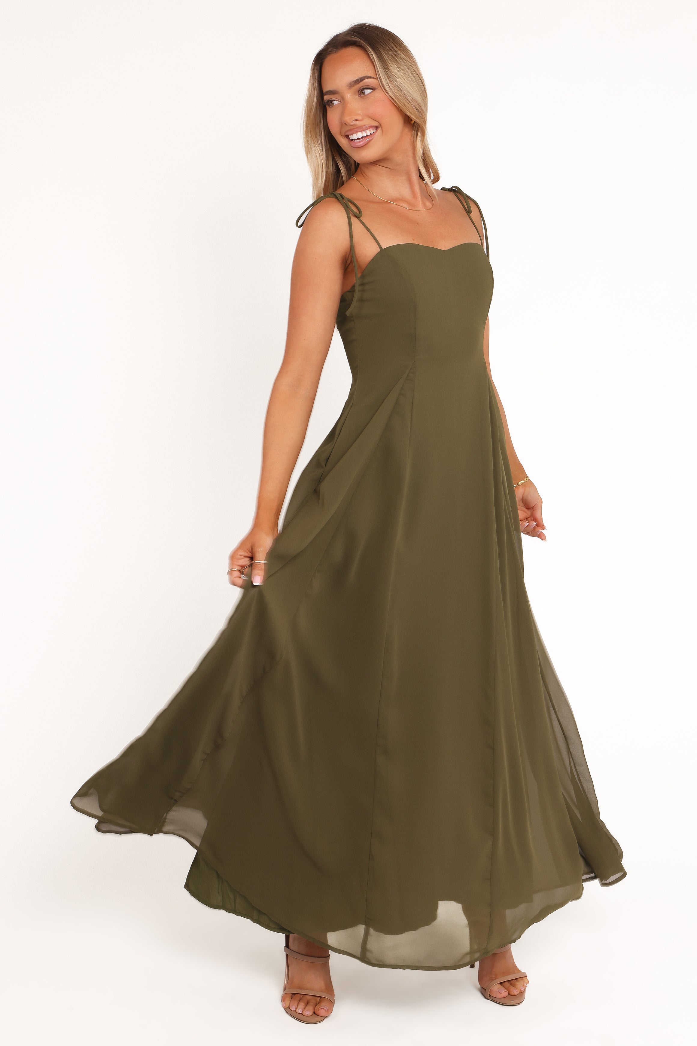DRESSES Rayna Maxi Dress - Olive