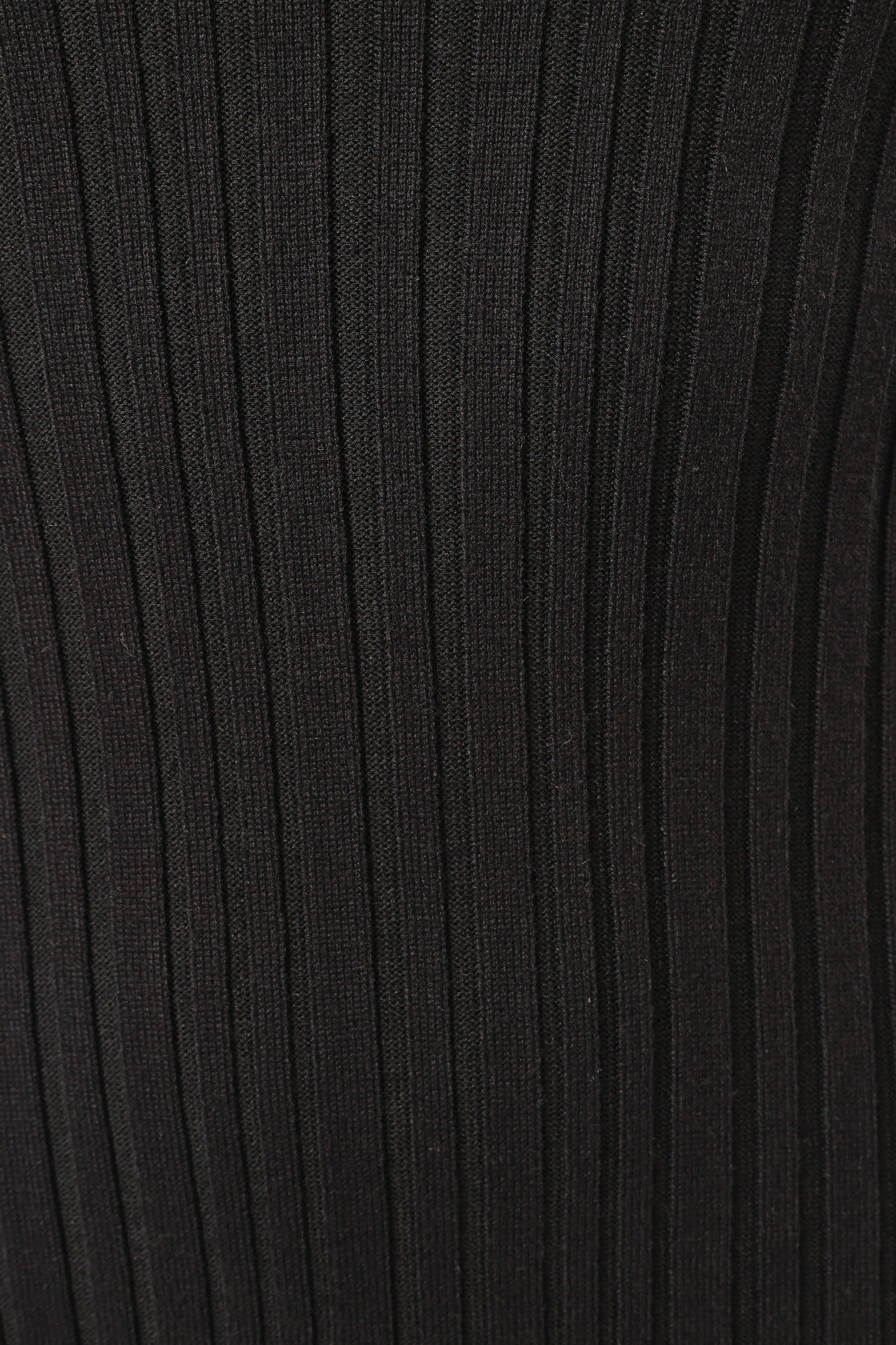 DRESSES @Reign Maxi Knit Dress - Black