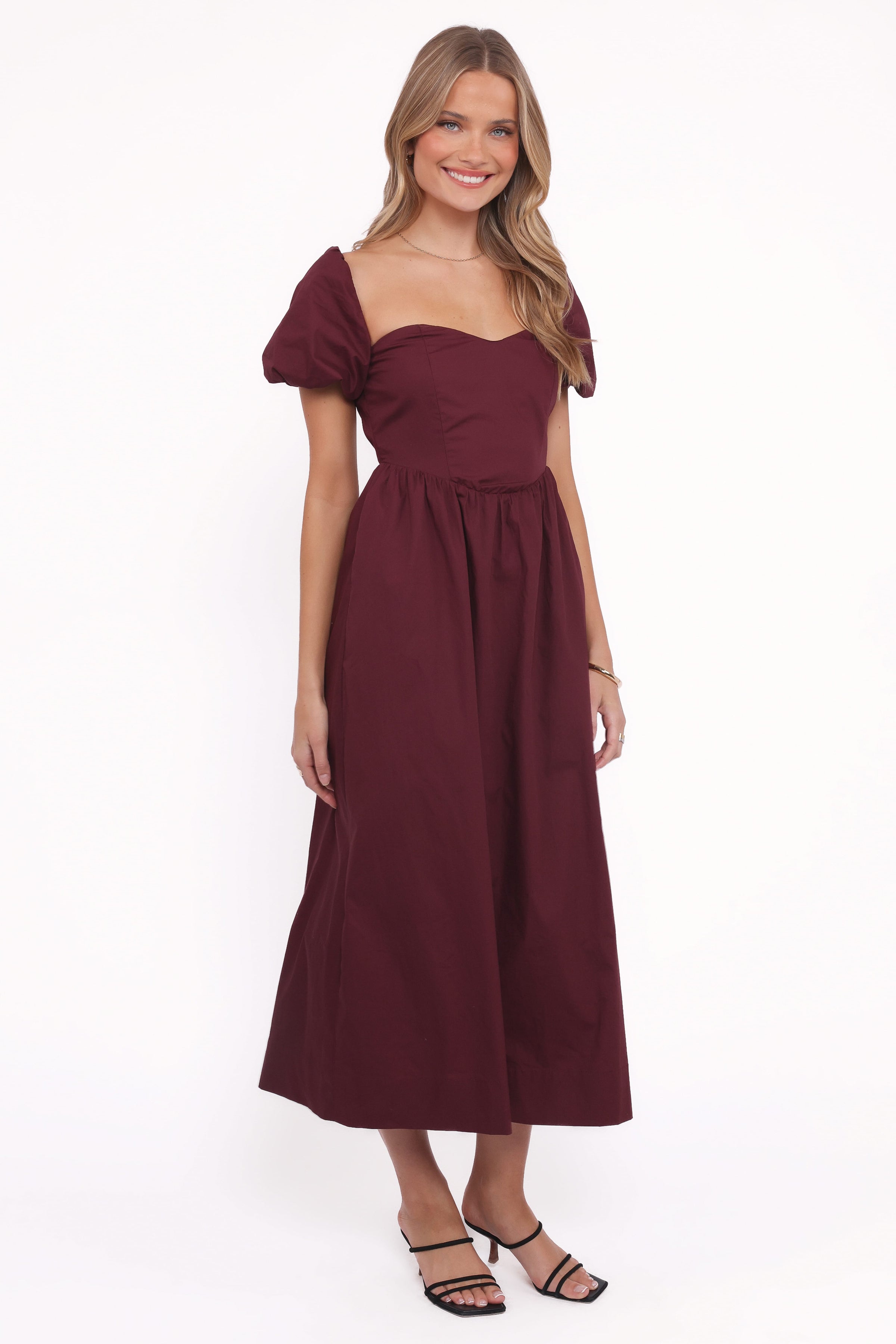 DRESSES Remira Midi Dress - Cherry