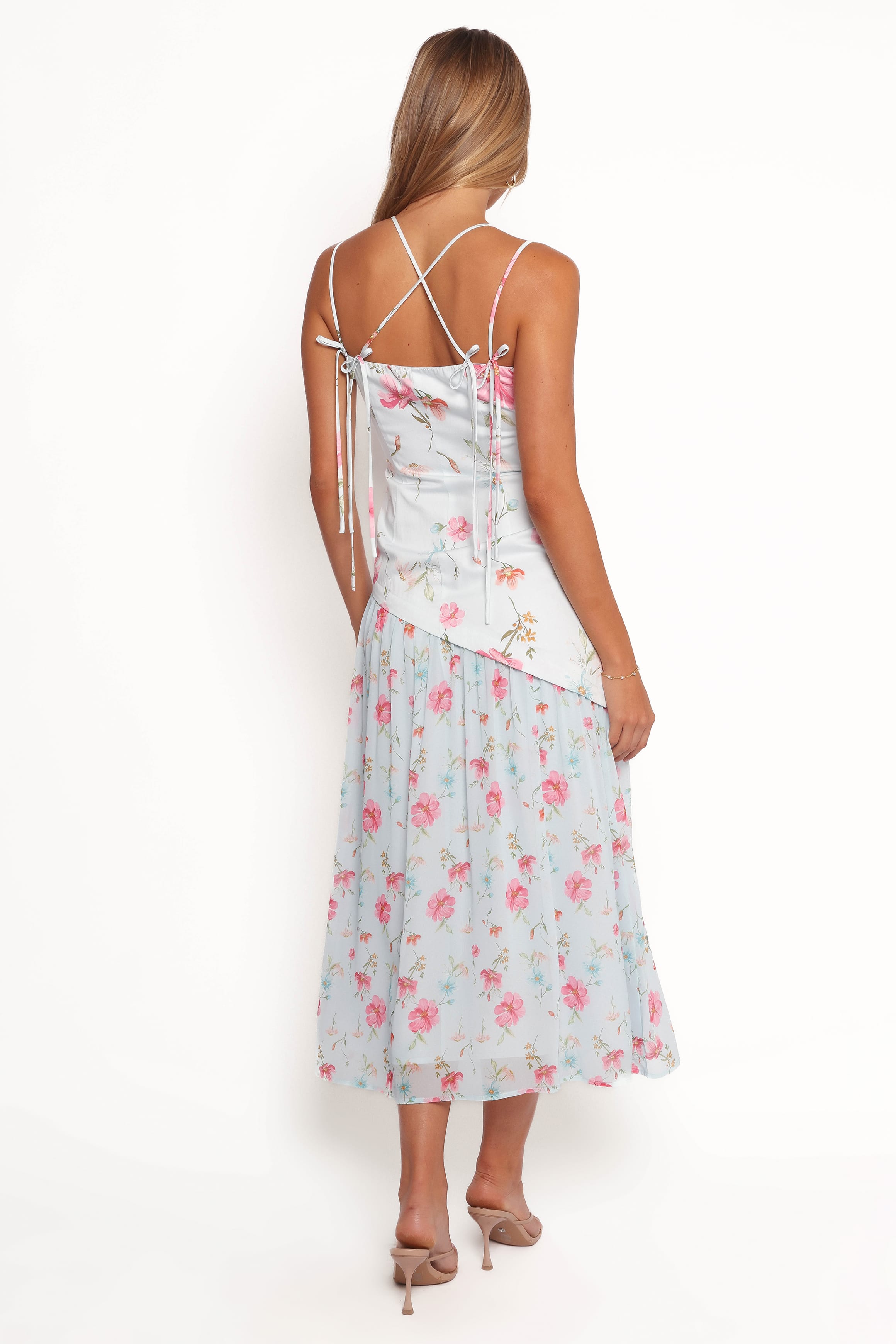 DRESSES Renata Maxi Dress - Blue Floral