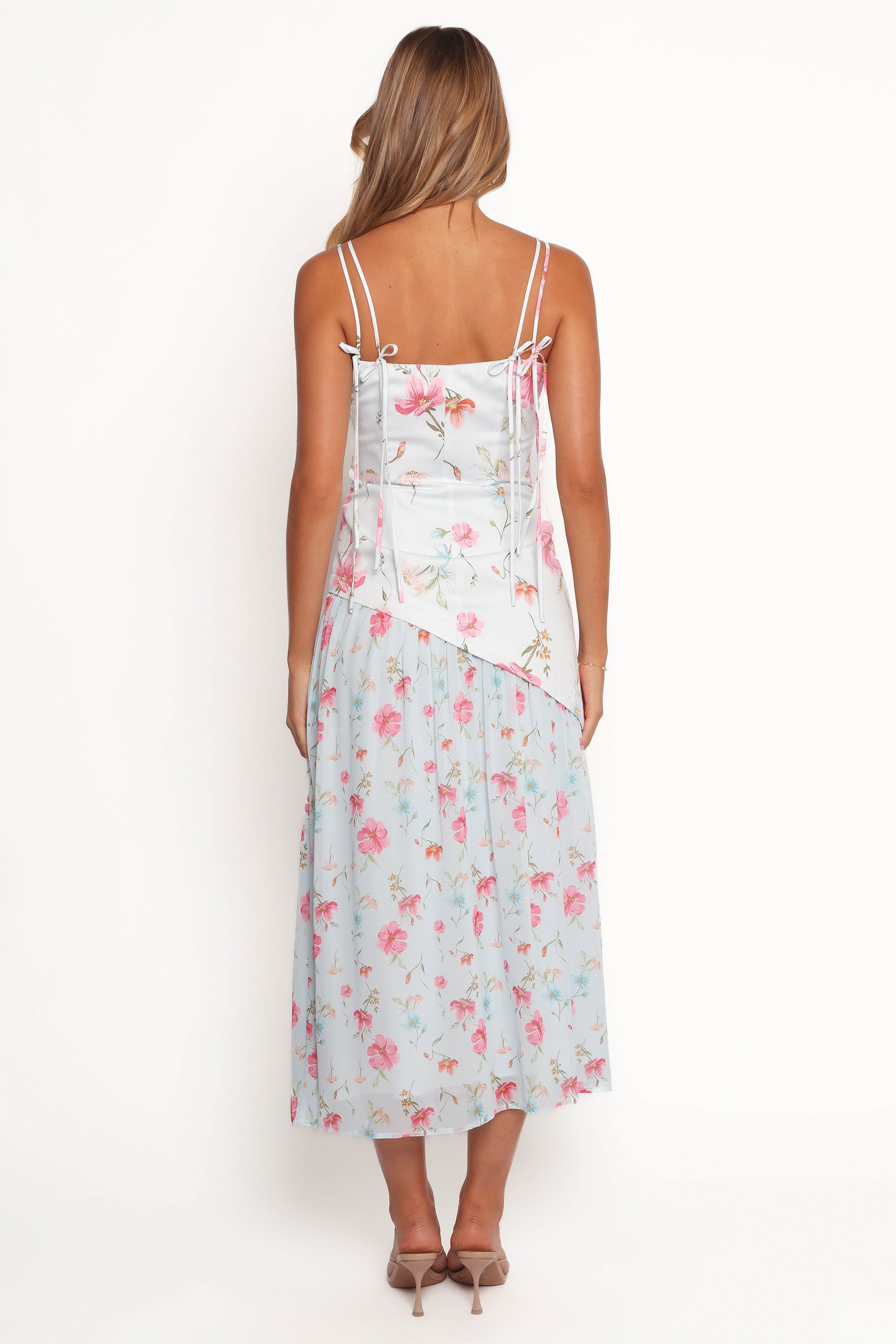DRESSES Renata Maxi Dress - Blue Floral