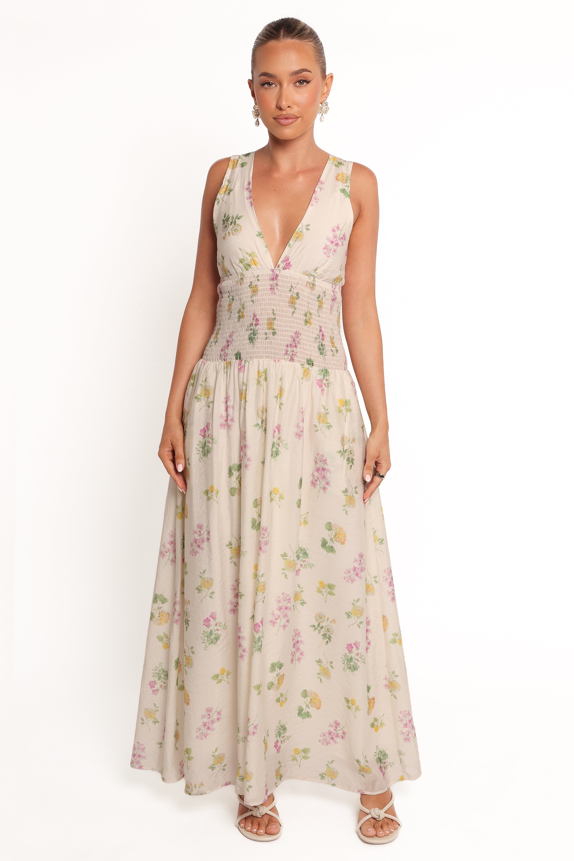 DRESSES Reverie Maxi Dress - Purple Ditsy Floral