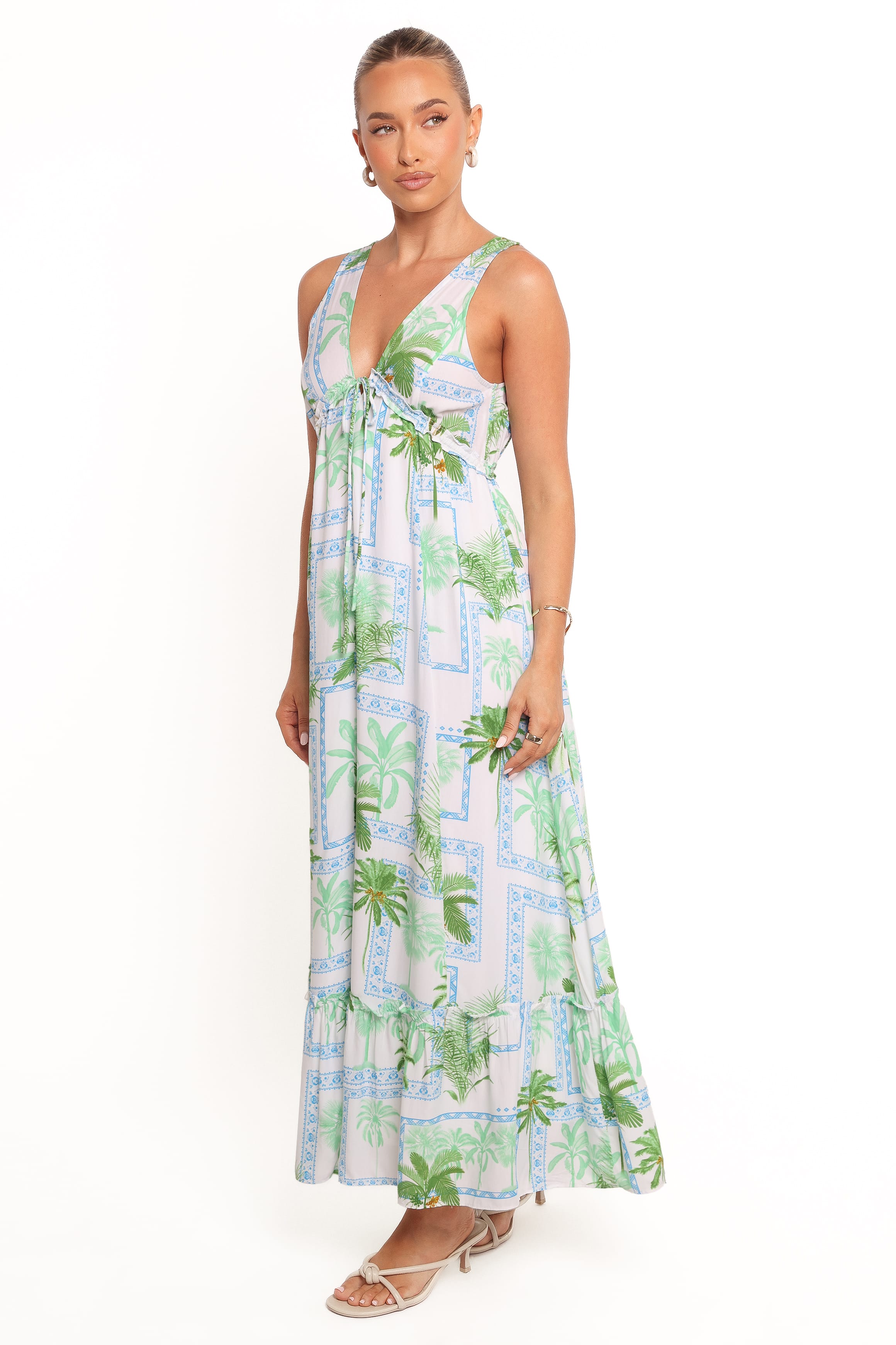 DRESSES Rhiannon Maxi Dress - Green Multi