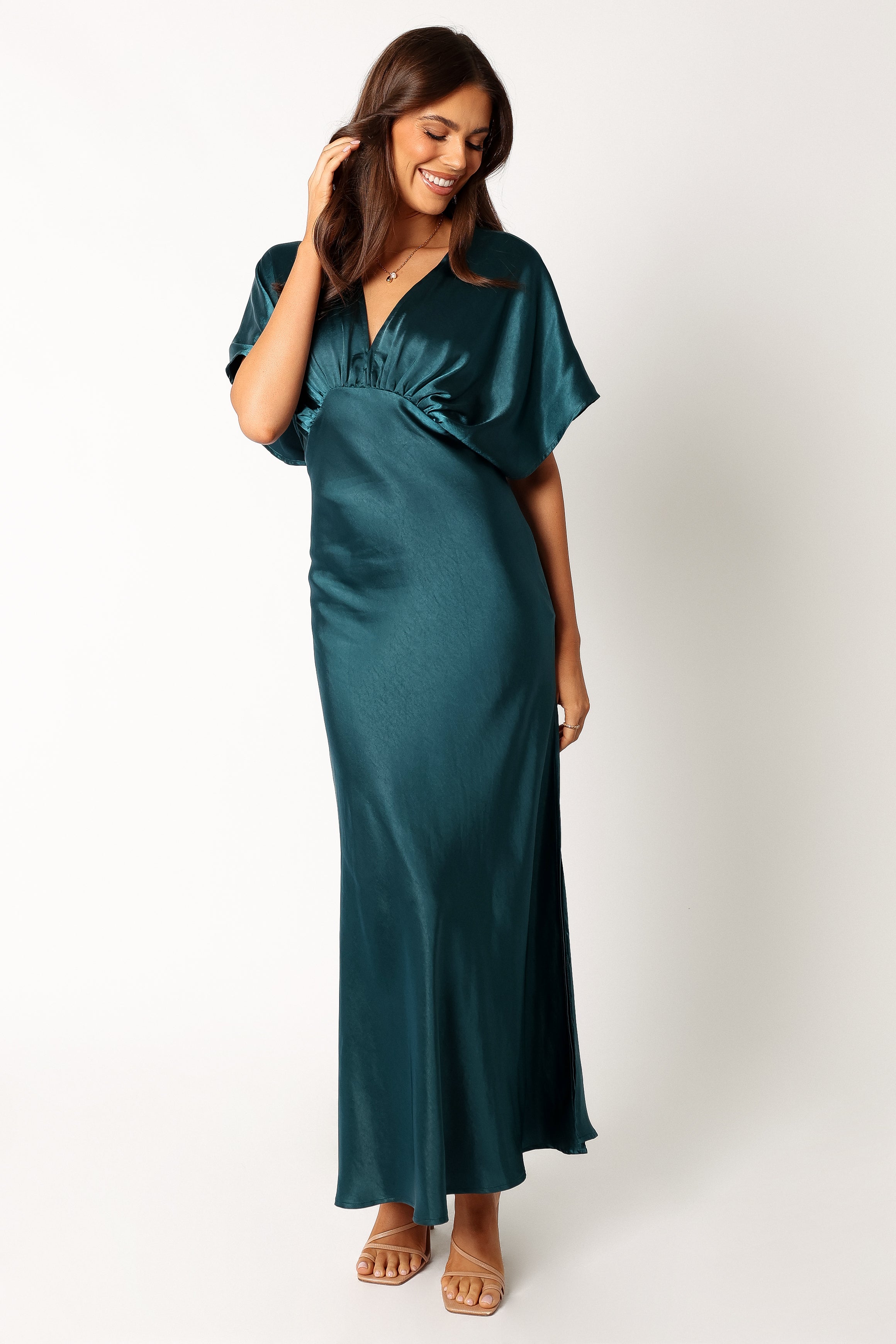 DRESSES @Ricki Maxi Dress - Deep Jasper