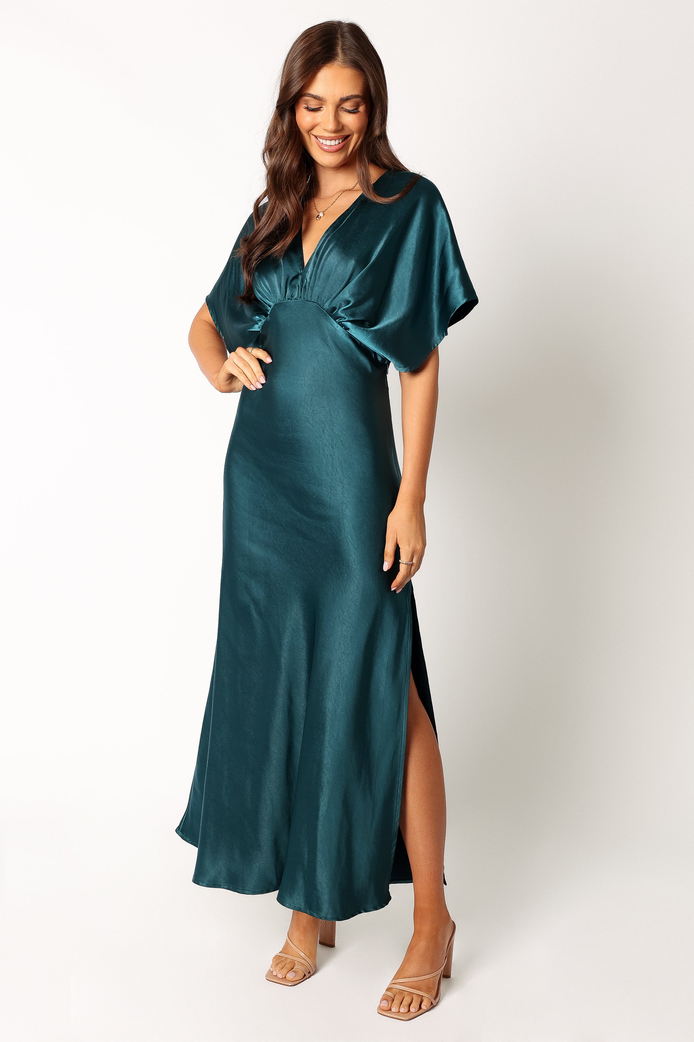 DRESSES @Ricki Maxi Dress - Deep Jasper
