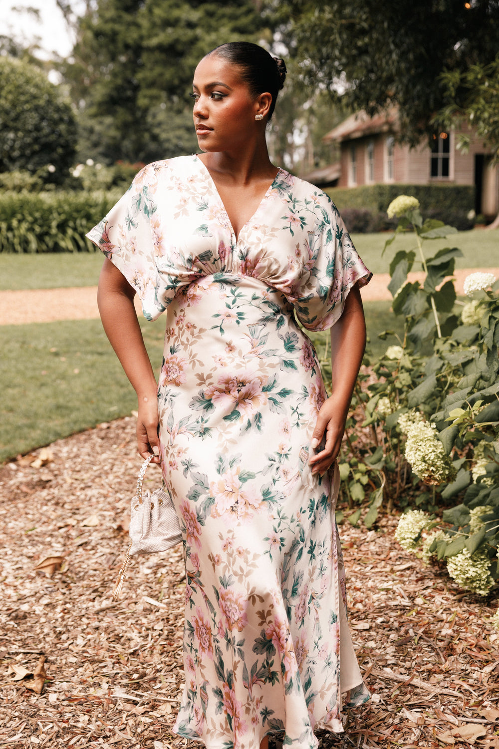 Collective Dress - Ricki Maxi Dress - Pink Floral image 2