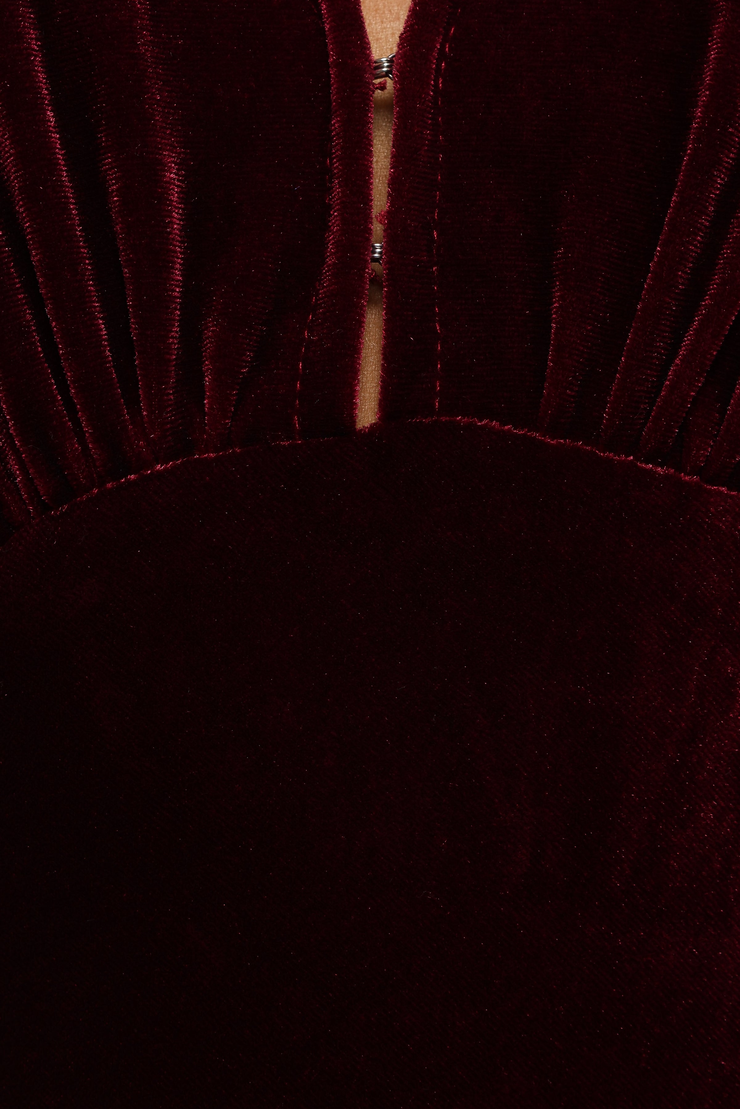 DRESSES Ricki Velvet Maxi Dress - Wine