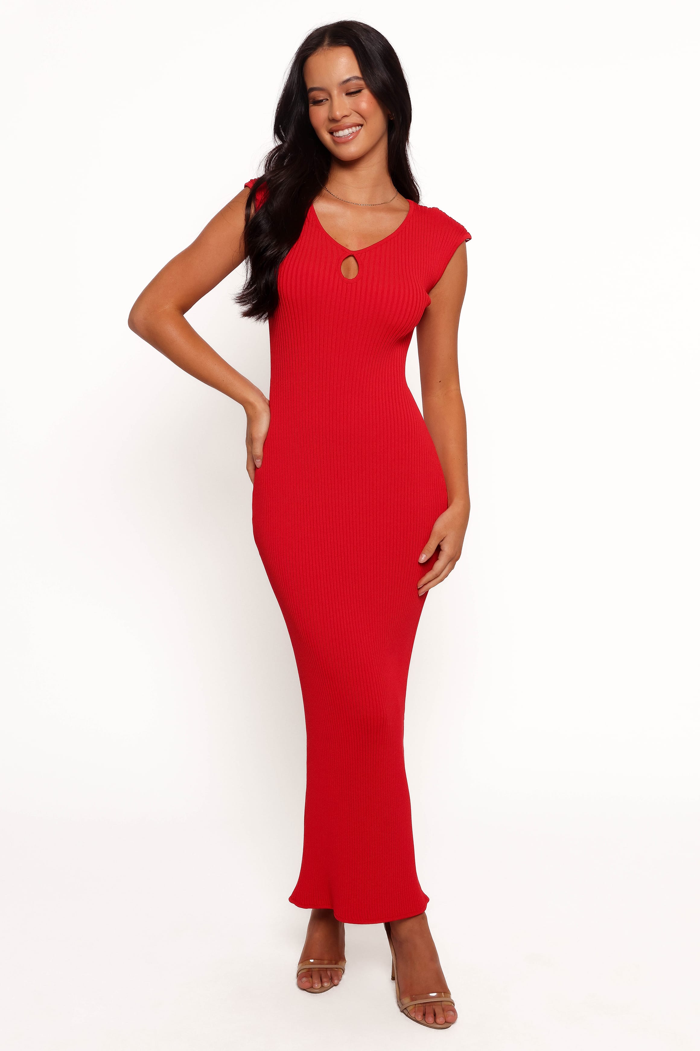 DRESSES Robin Midi Dress - Red