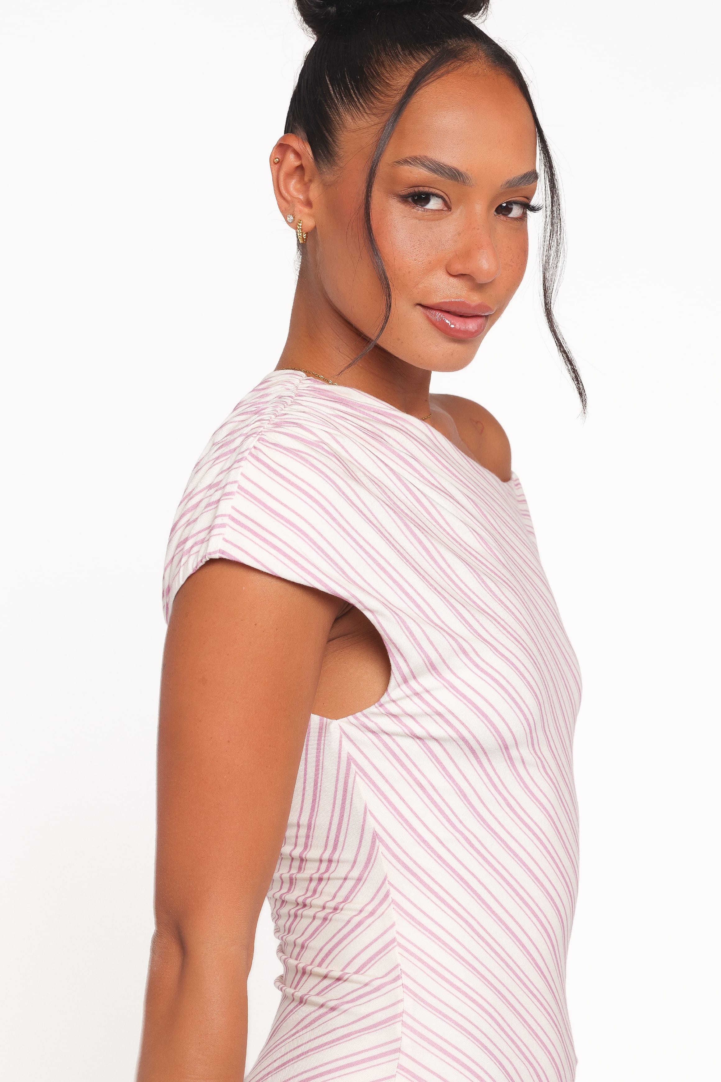 DRESSES Rois Mini Dress - Pink Stripe