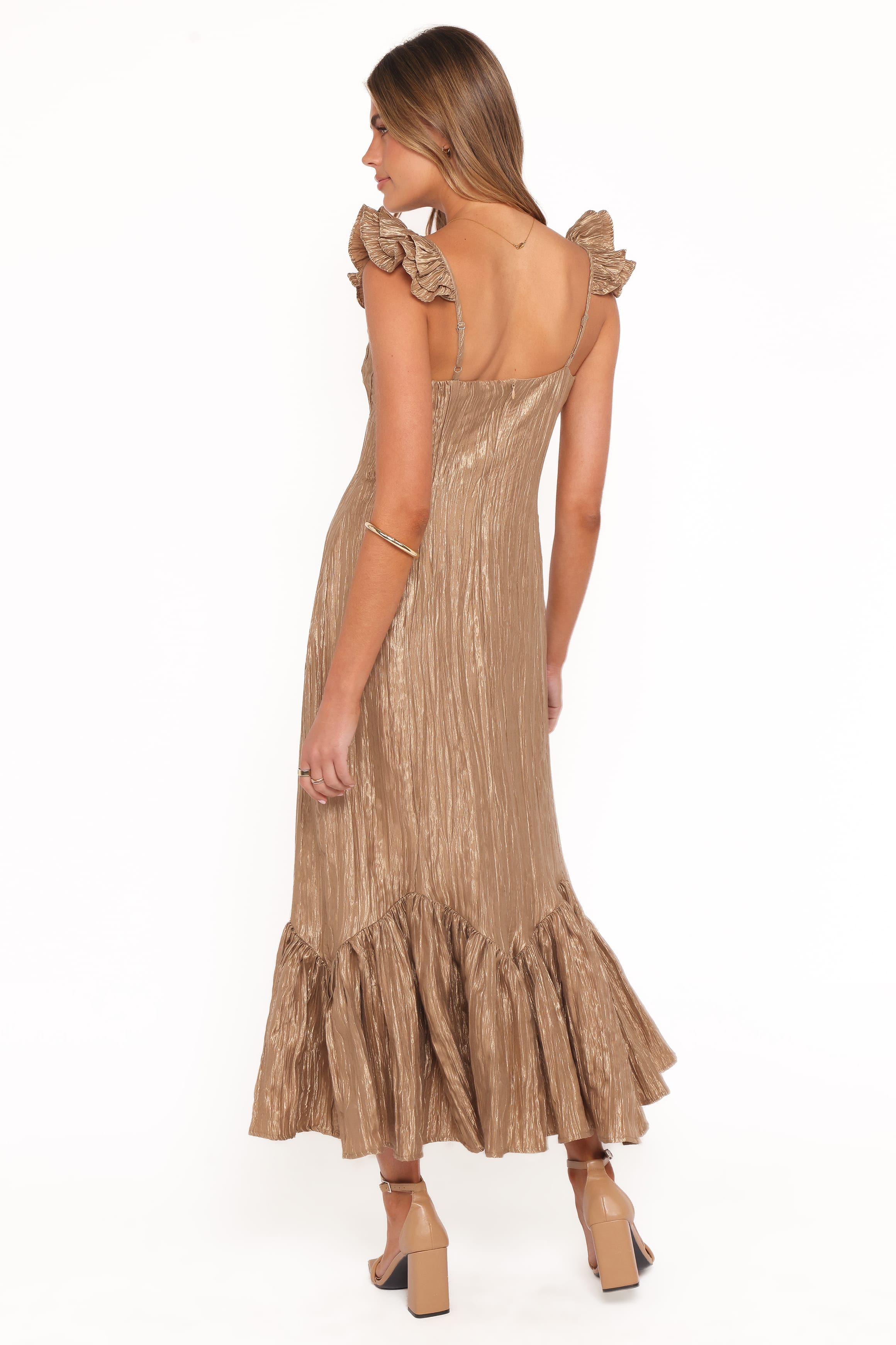 DRESSES Romola Midi Dress - Bronze