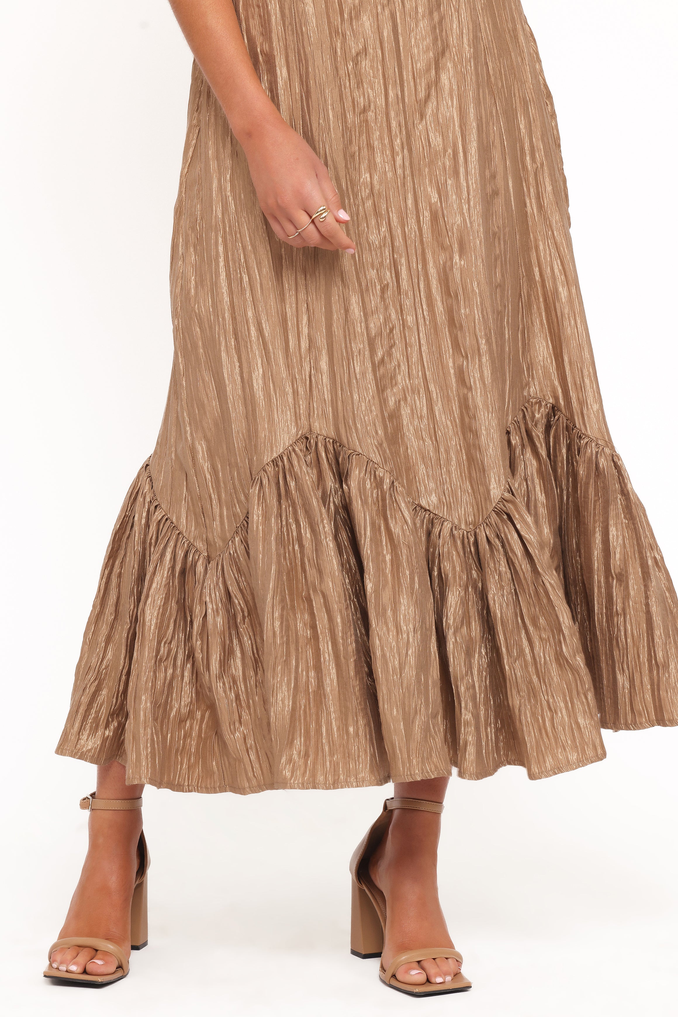 DRESSES Romola Midi Dress - Bronze