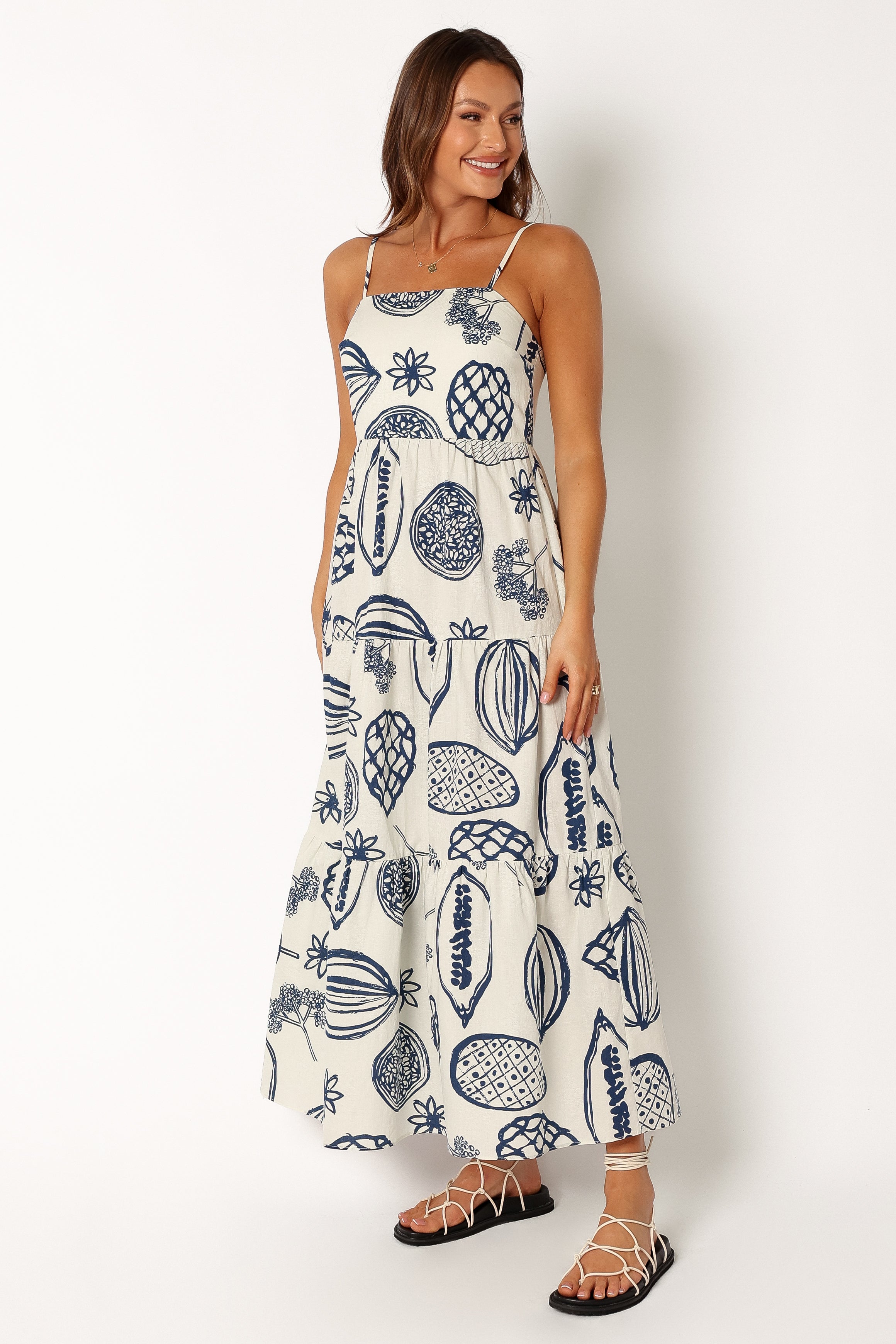DRESSES @Ronin Maxi Dress - Navy