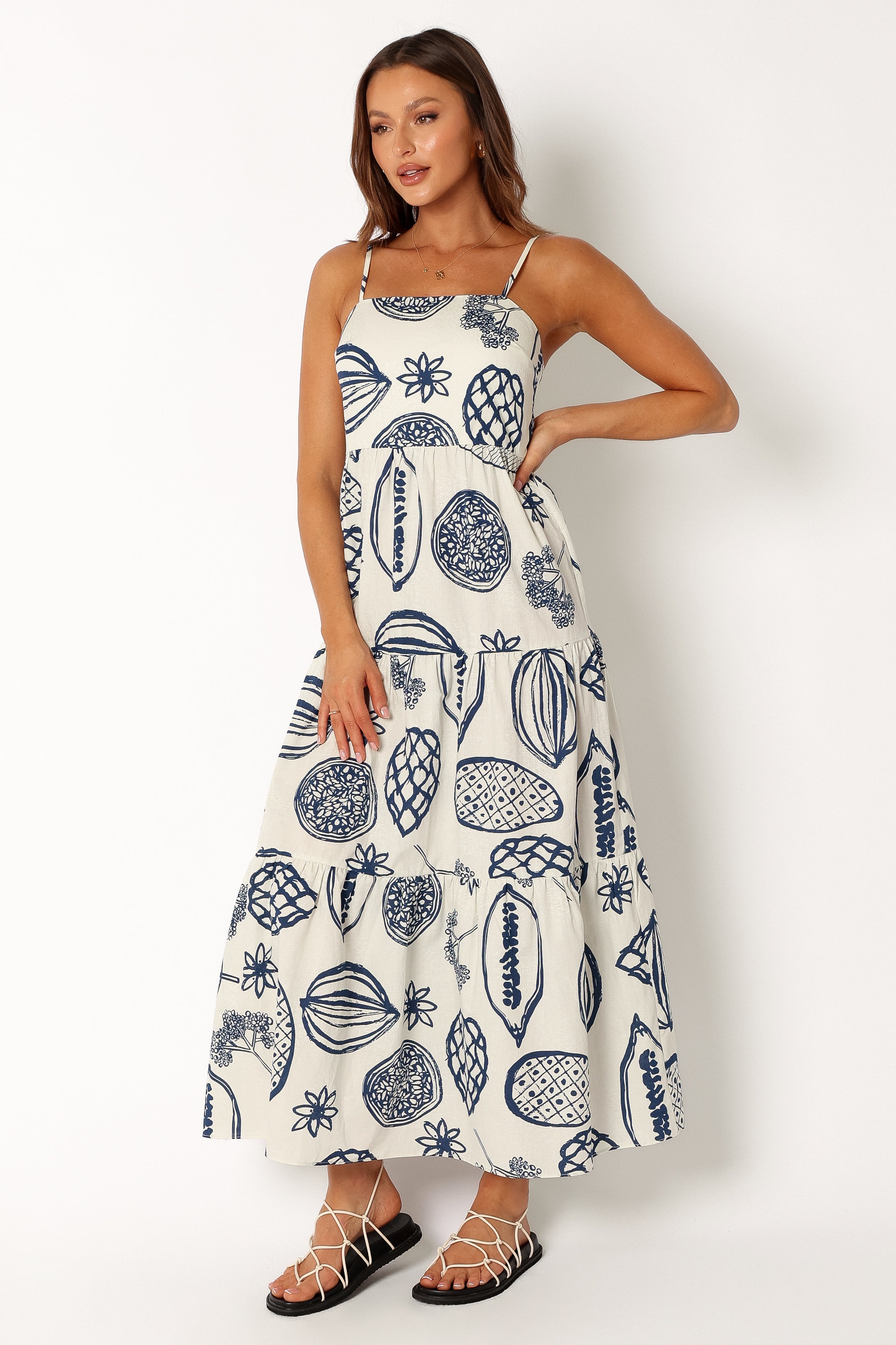 DRESSES @Ronin Maxi Dress - Navy