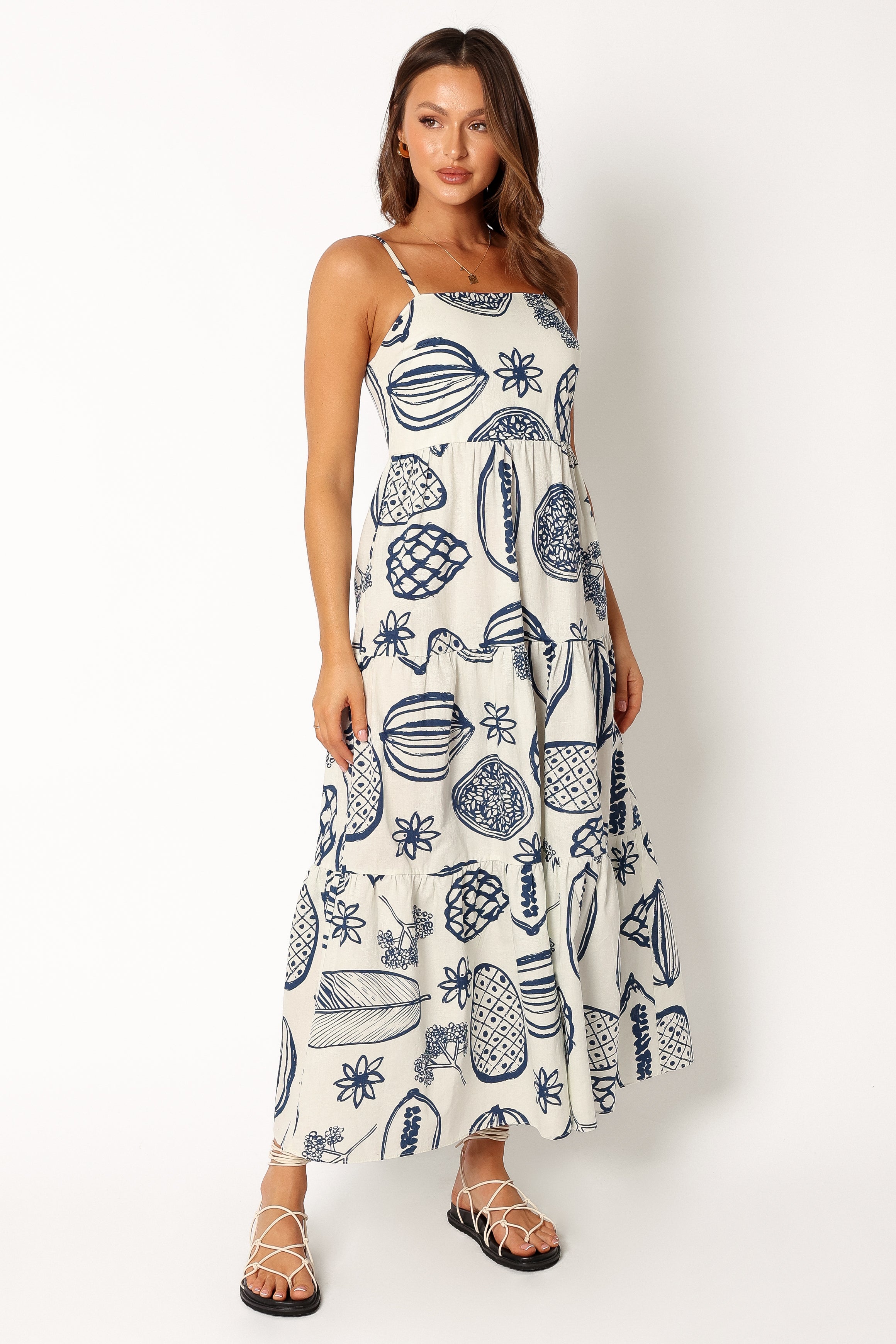 DRESSES @Ronin Maxi Dress - Navy