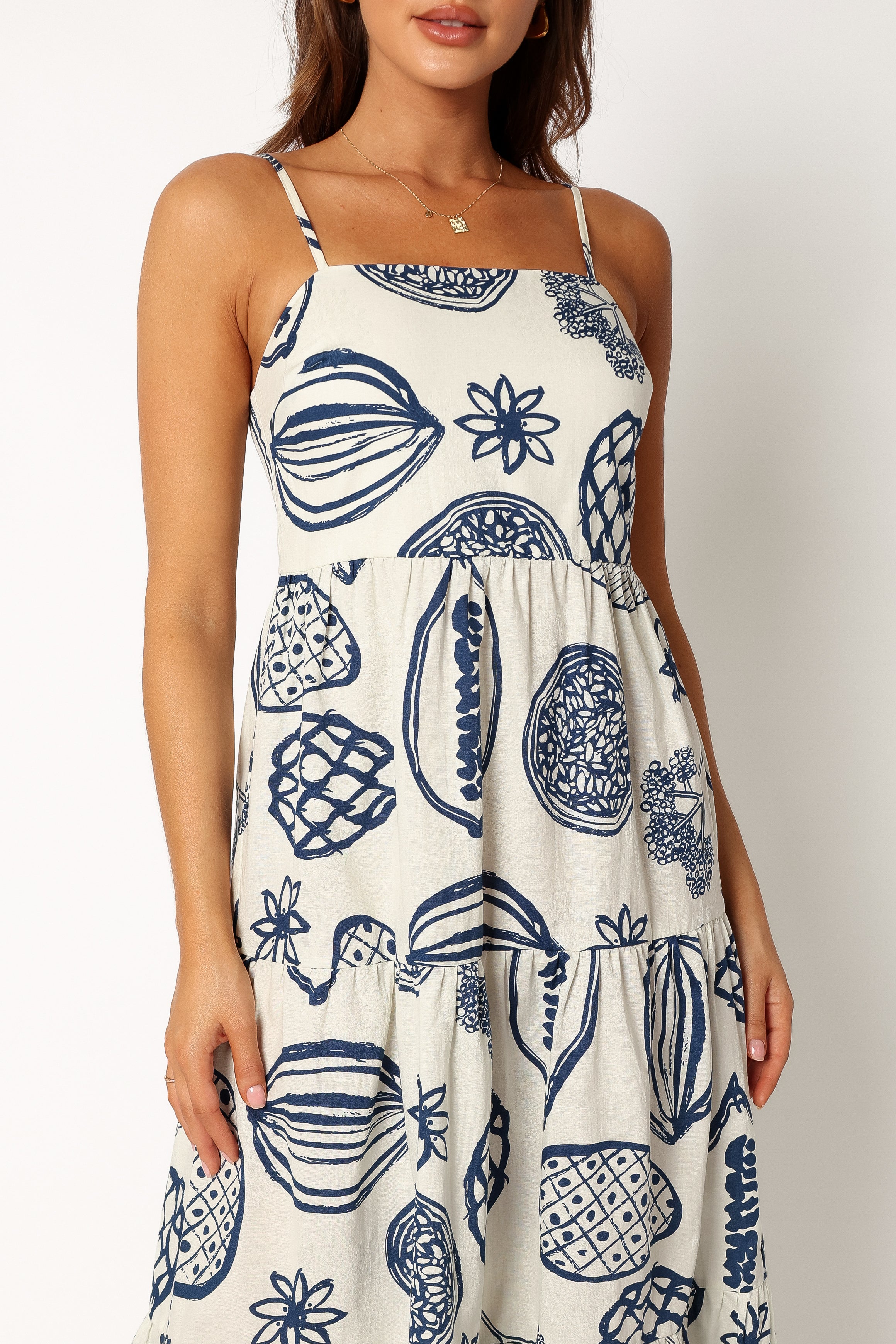 DRESSES @Ronin Maxi Dress - Navy