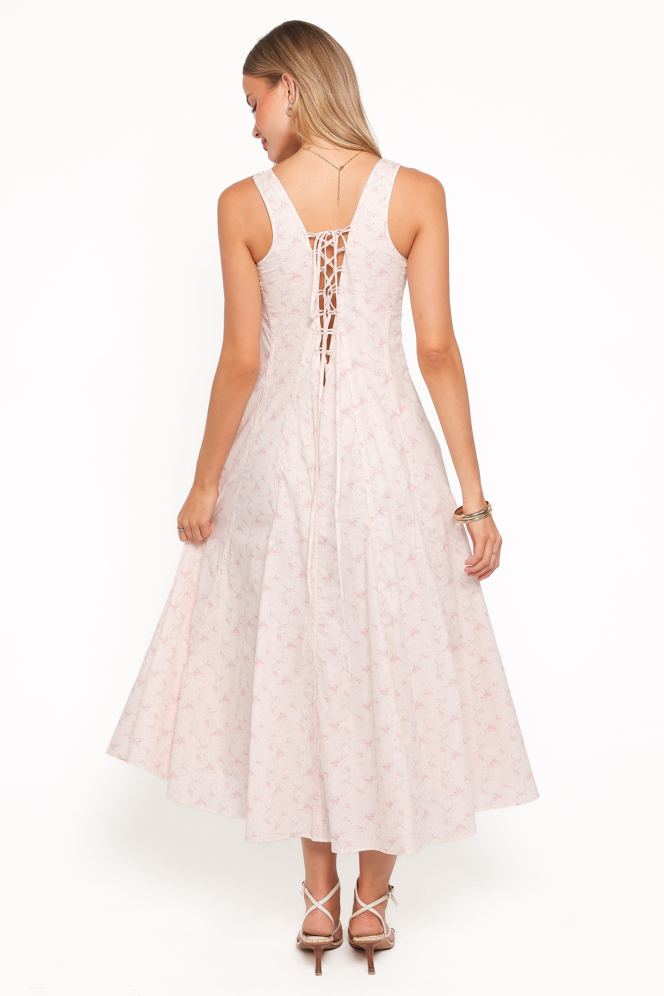 DRESSES Rosabelle Midi Dress - Pink Floral