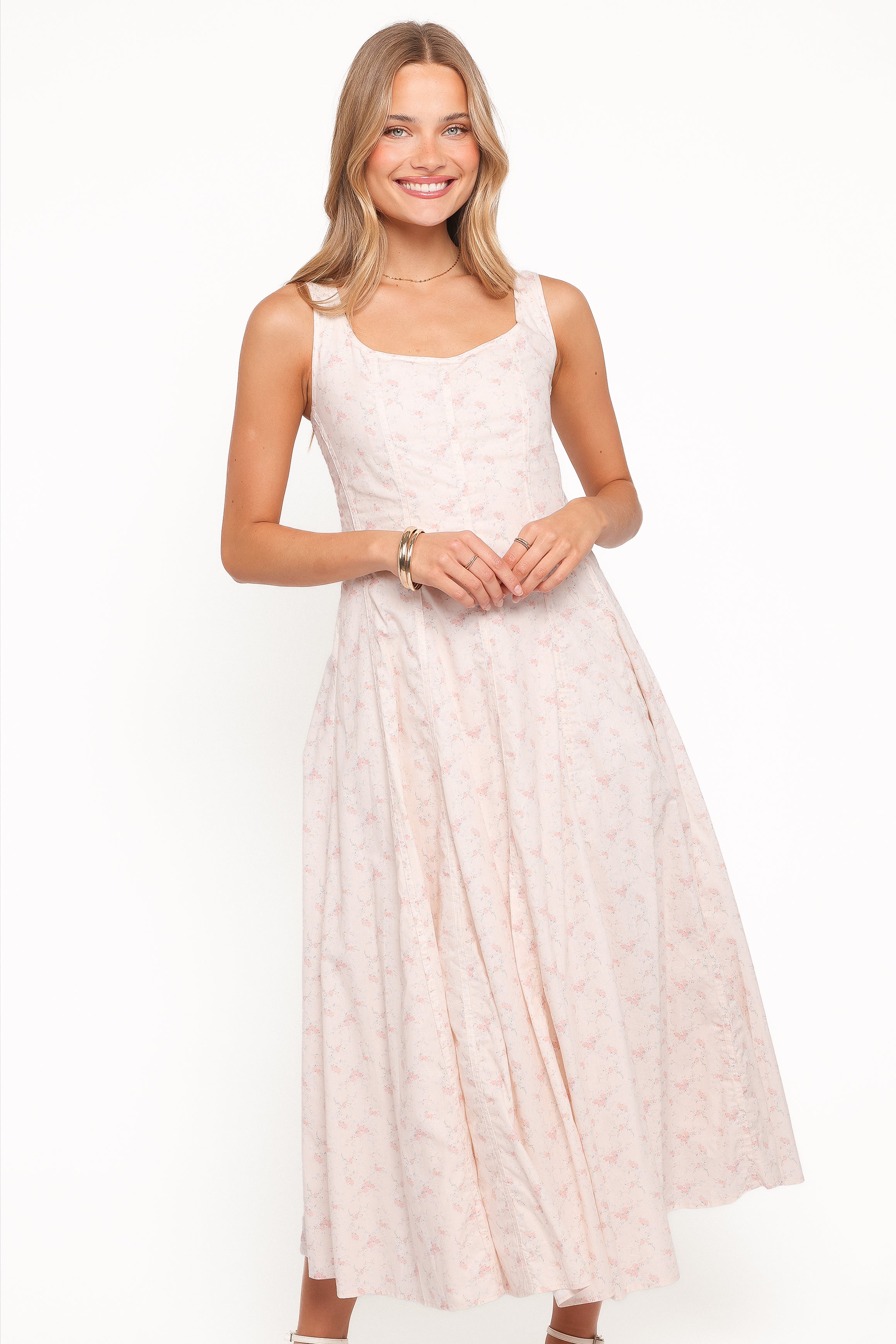 DRESSES Rosabelle Midi Dress - Pink Floral