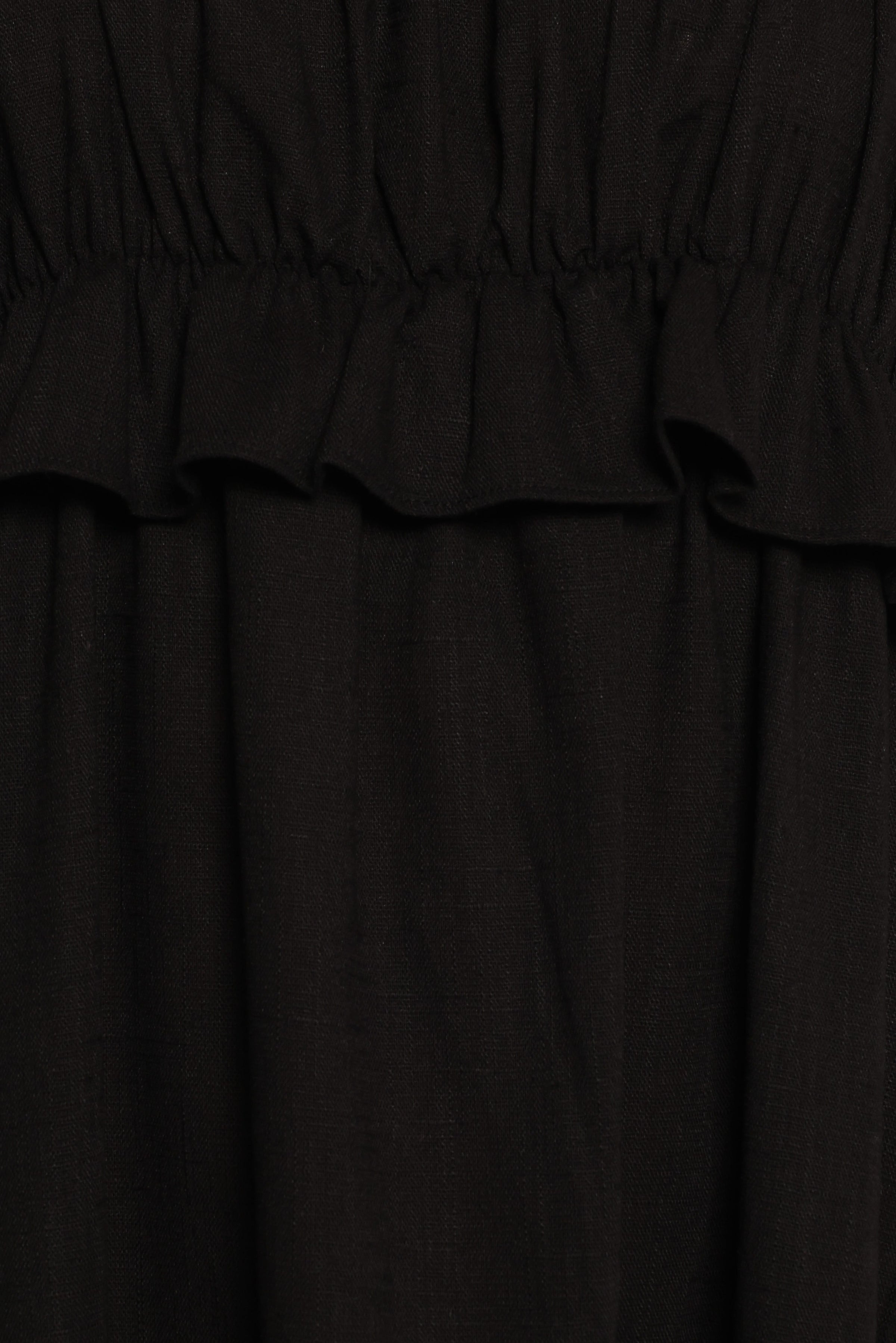 DRESSES Ross Frill Strap Maxi Dress - Black
