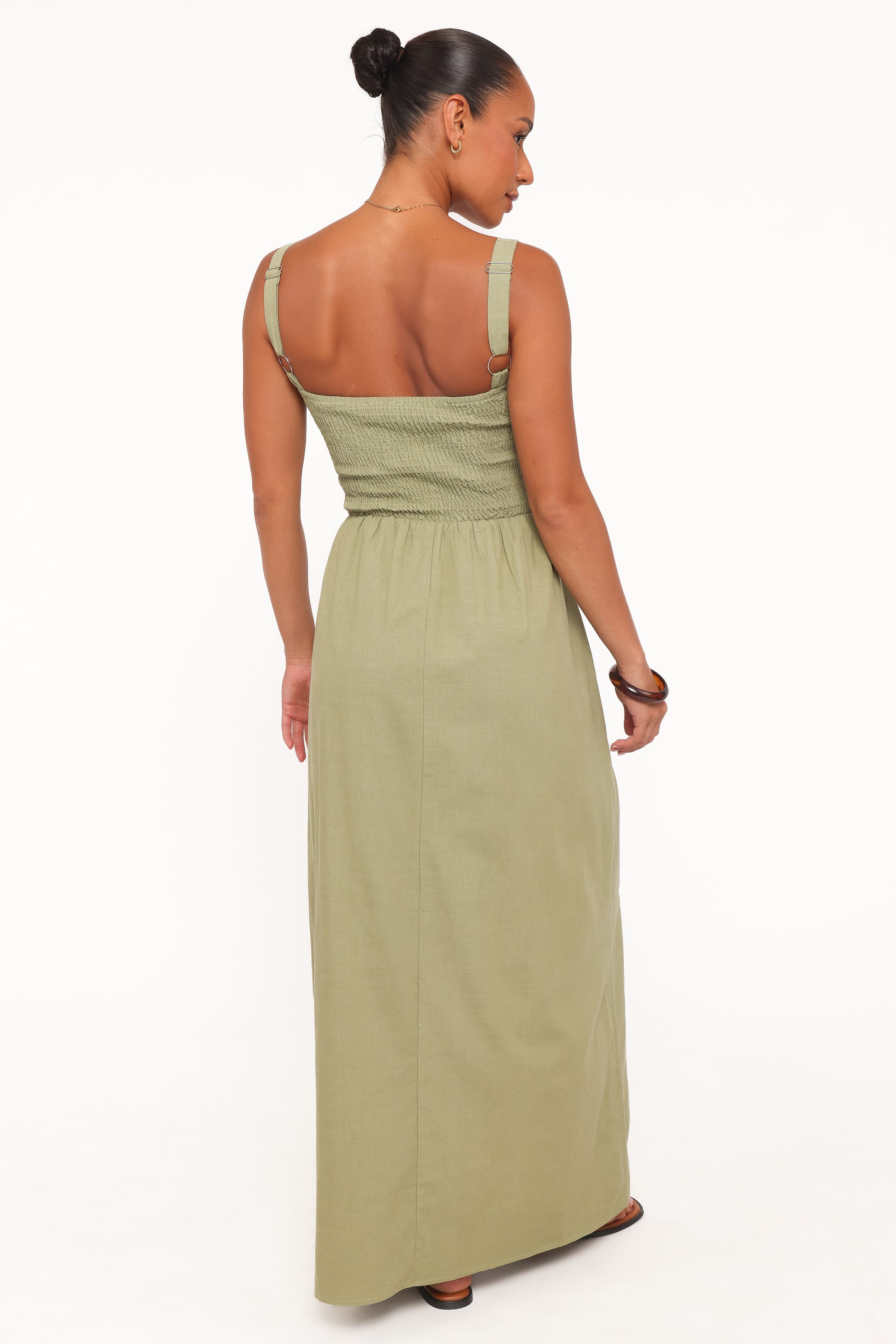 DRESSES Rowell Midi Dress - Olive Green