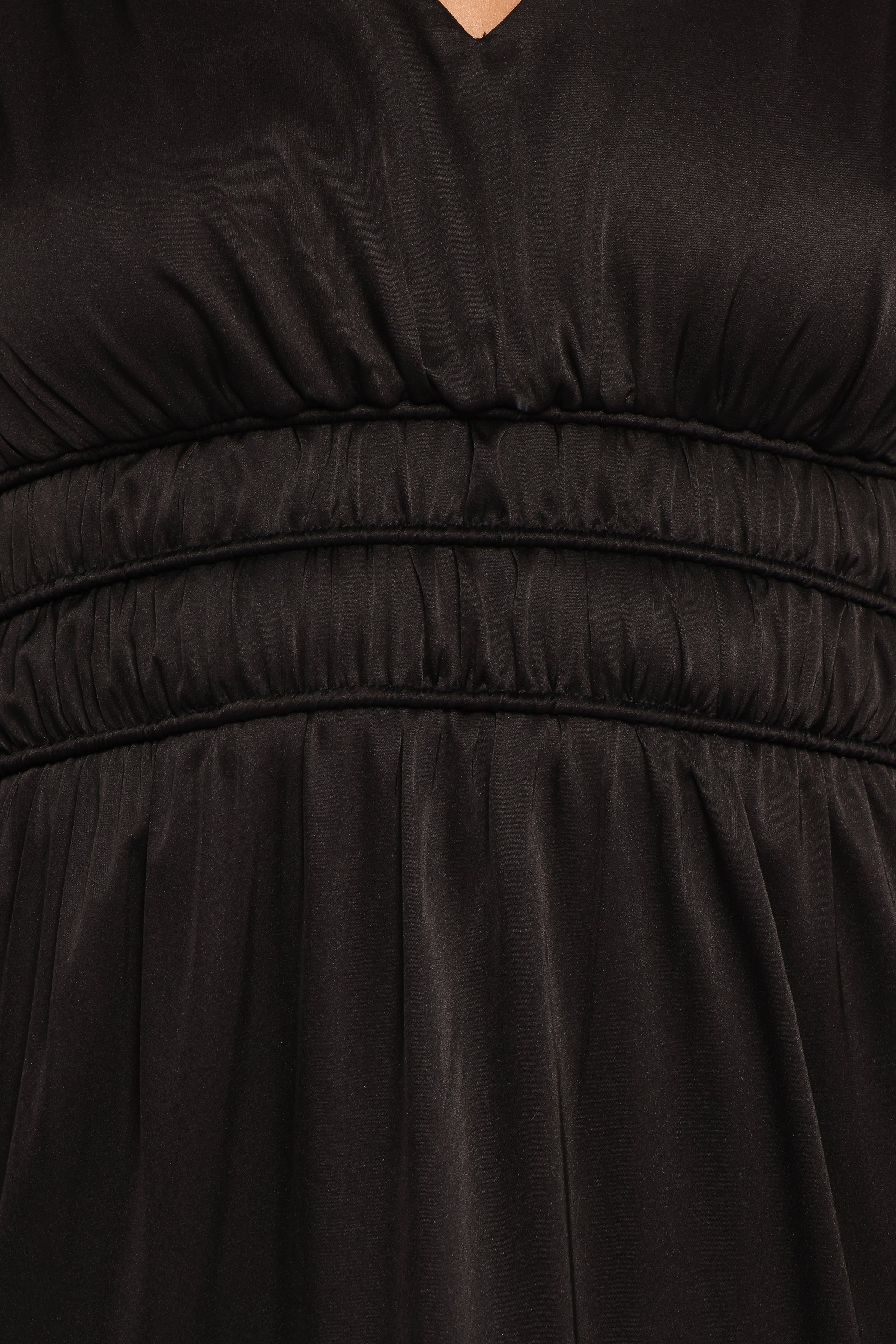 DRESSES Rowen Long Sleeve Maxi Dress - Black