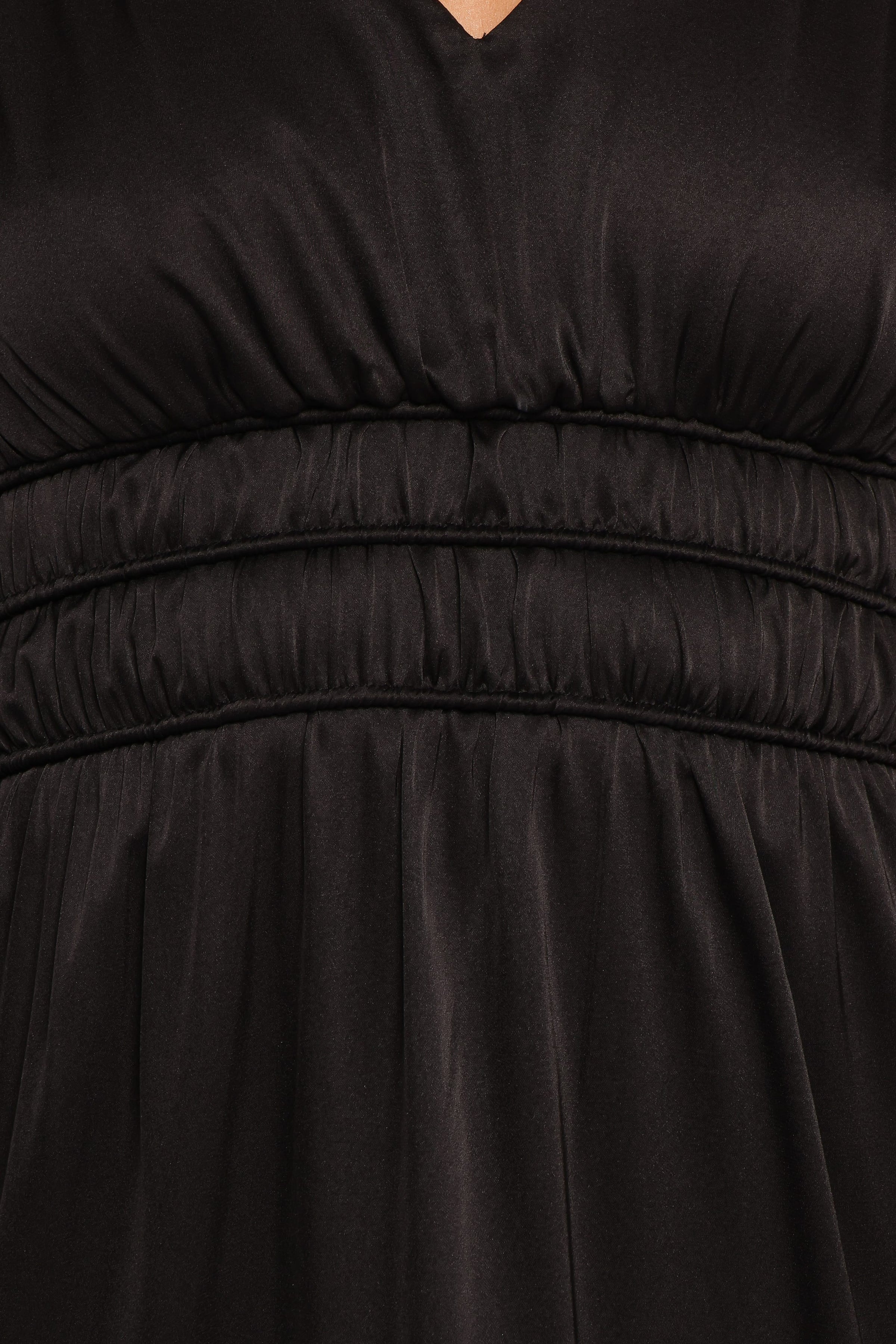 DRESSES Rowen Long Sleeve Maxi Dress - Black