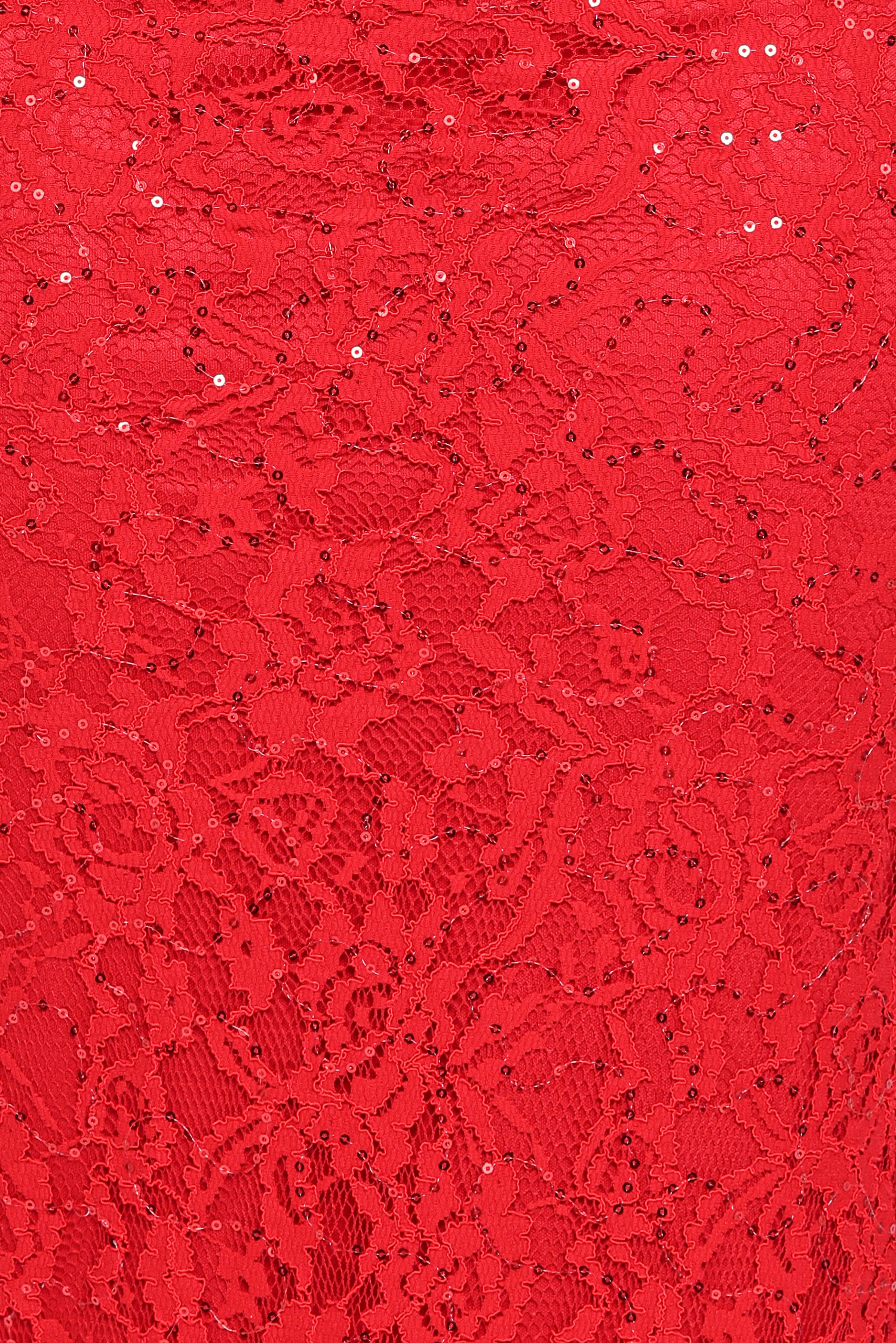 DRESSES Ruben Lace Maxi Dress - Red