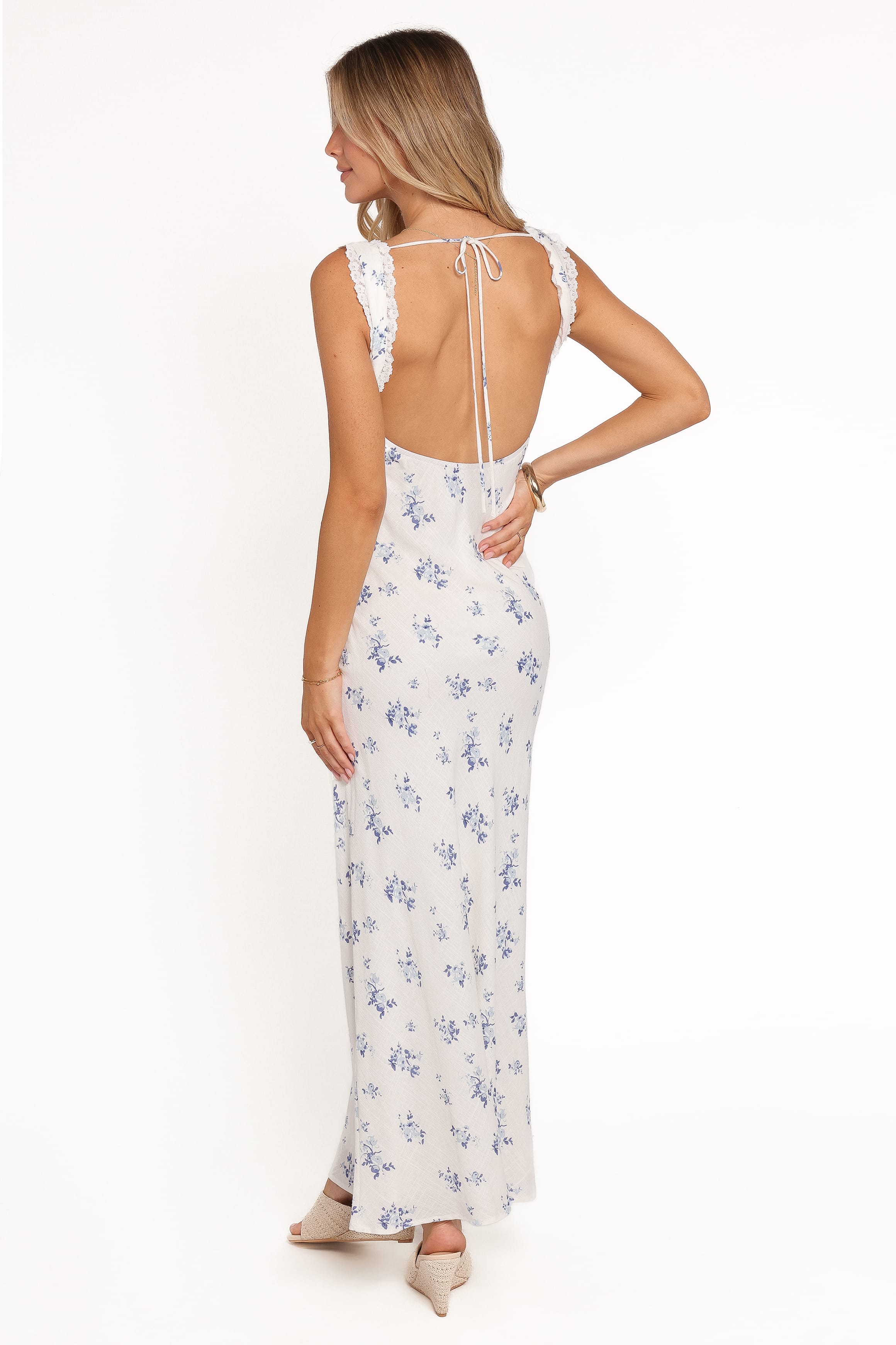 DRESSES Sakara Maxi Dress - Blue Floral