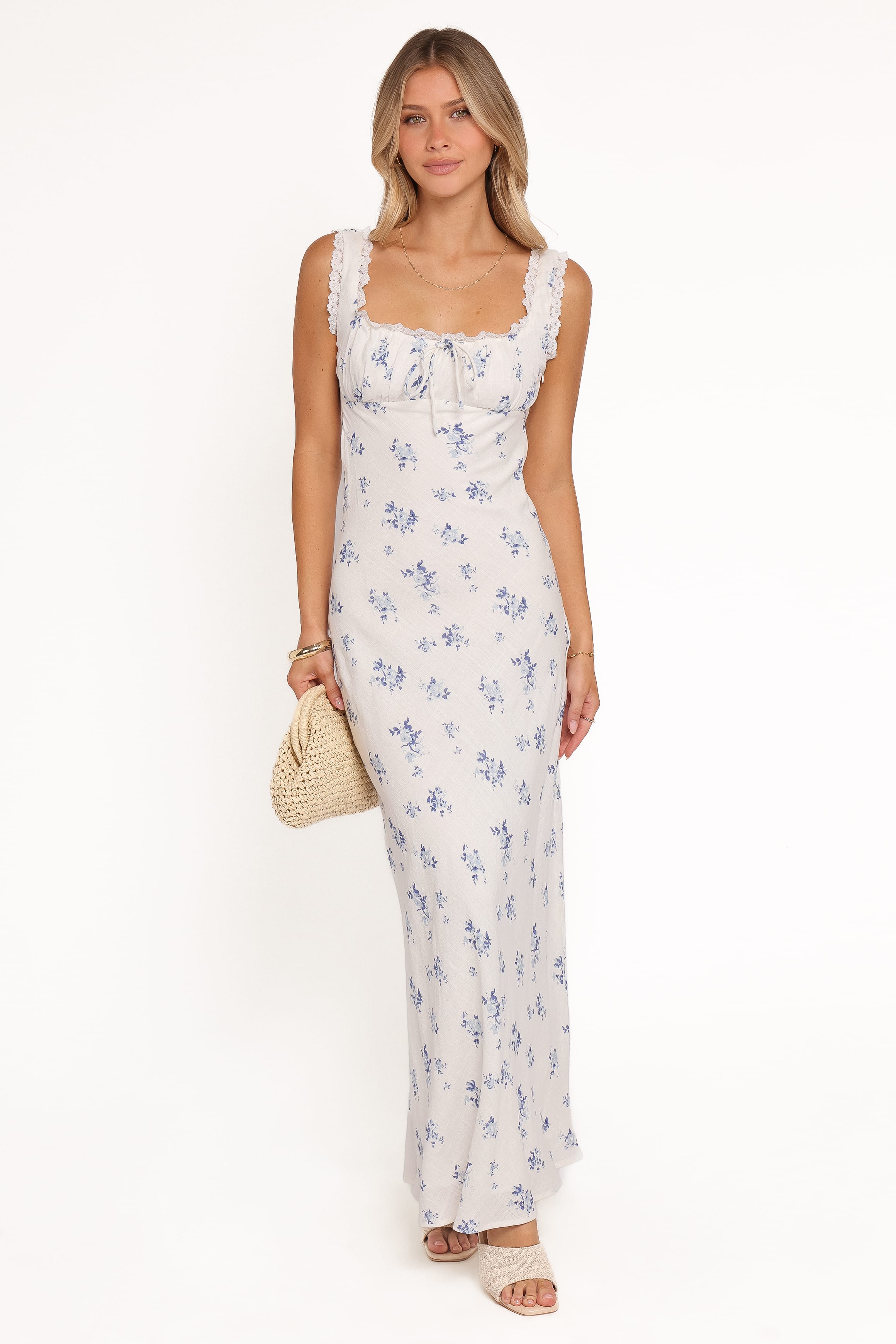 DRESSES Sakara Maxi Dress - Blue Floral