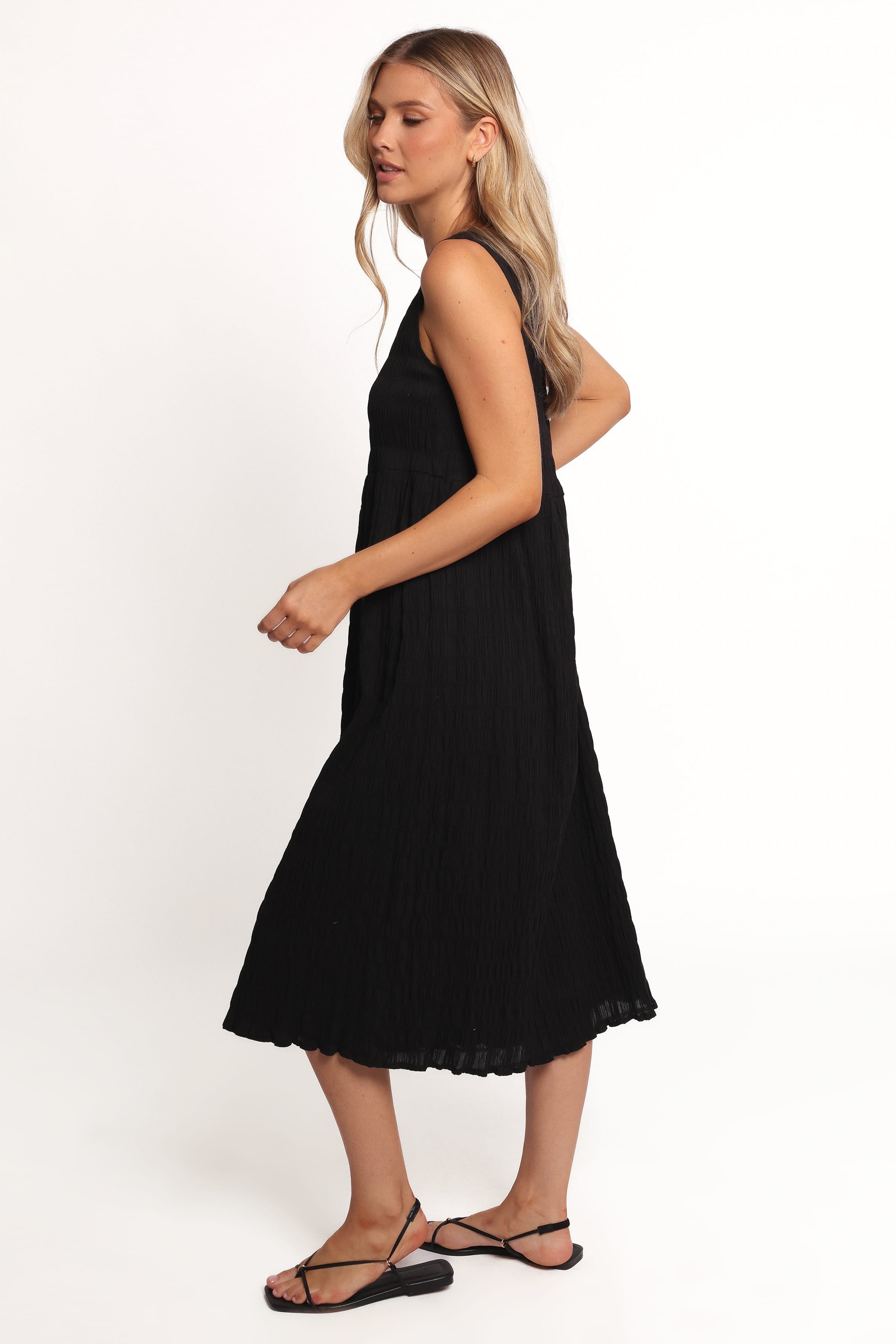 DRESSES Sam Midi Dress - Black