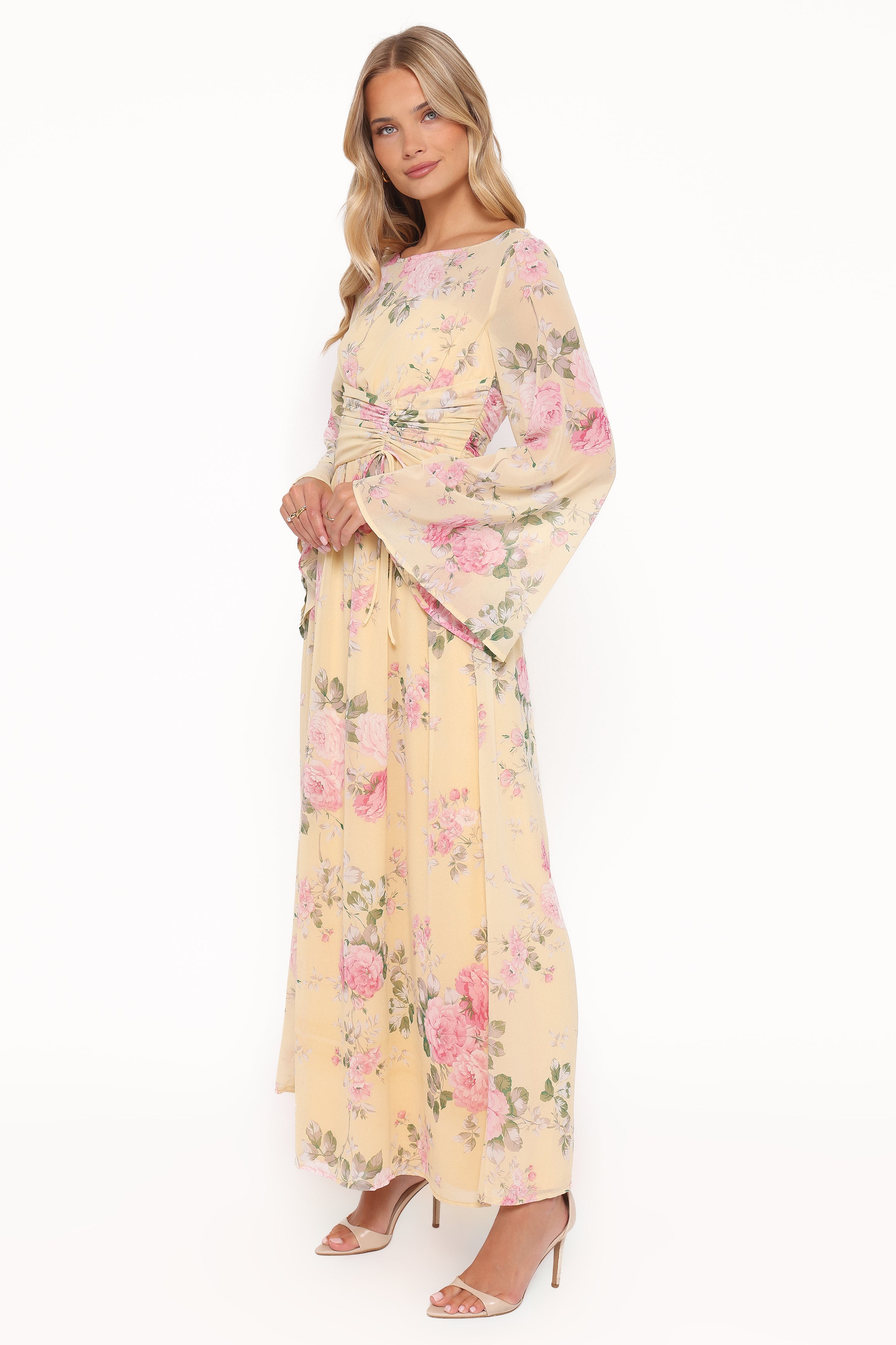DRESSES Samara Maxi Dress - Yellow Floral