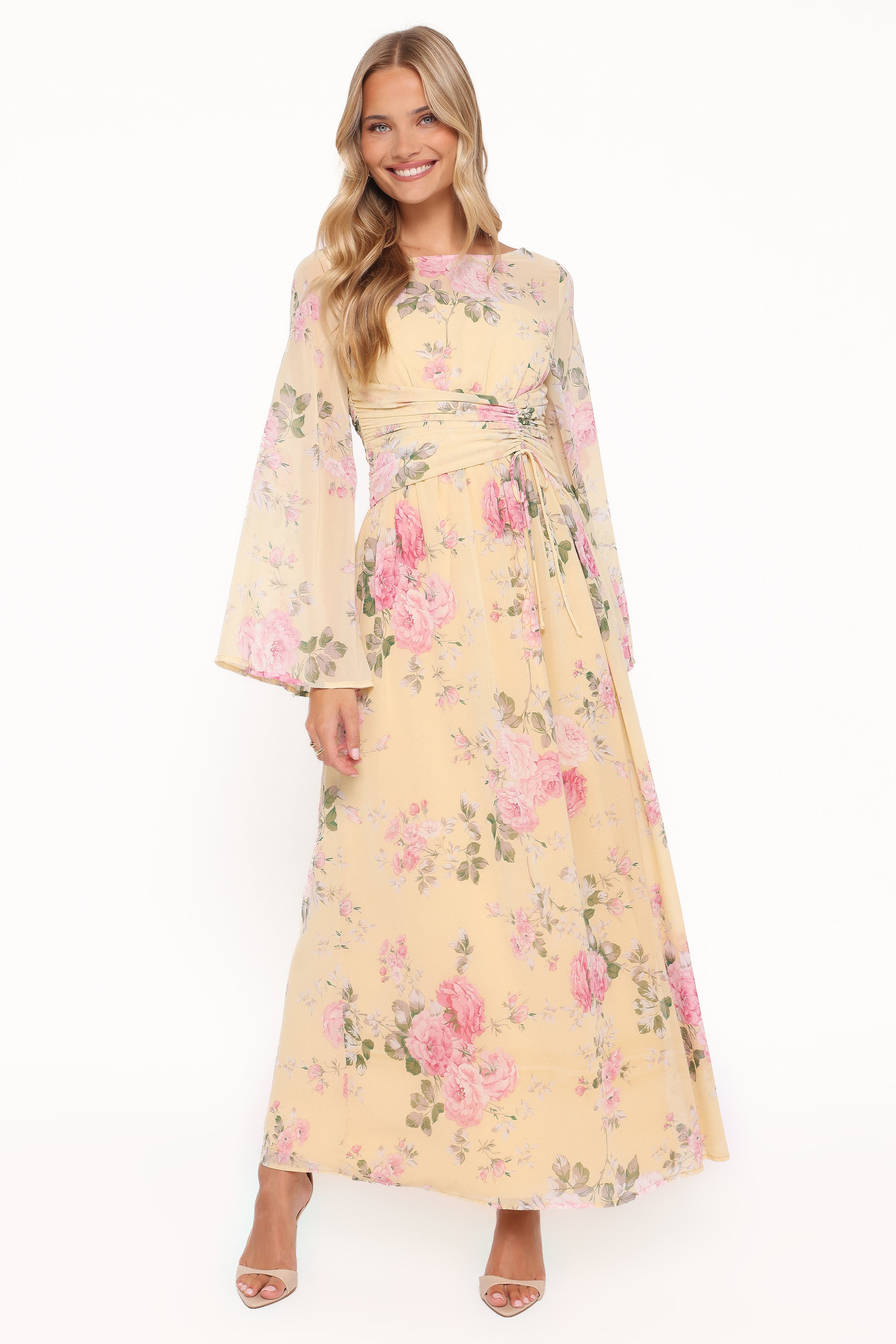 DRESSES Samara Maxi Dress - Yellow Floral