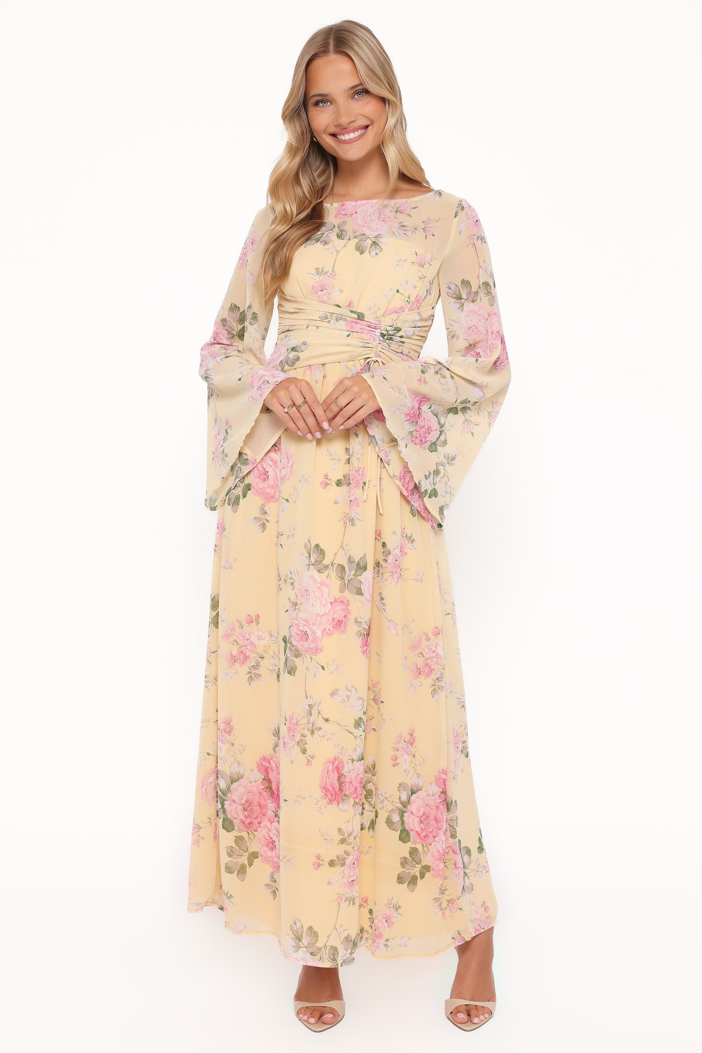 DRESSES Samara Maxi Dress - Yellow Floral