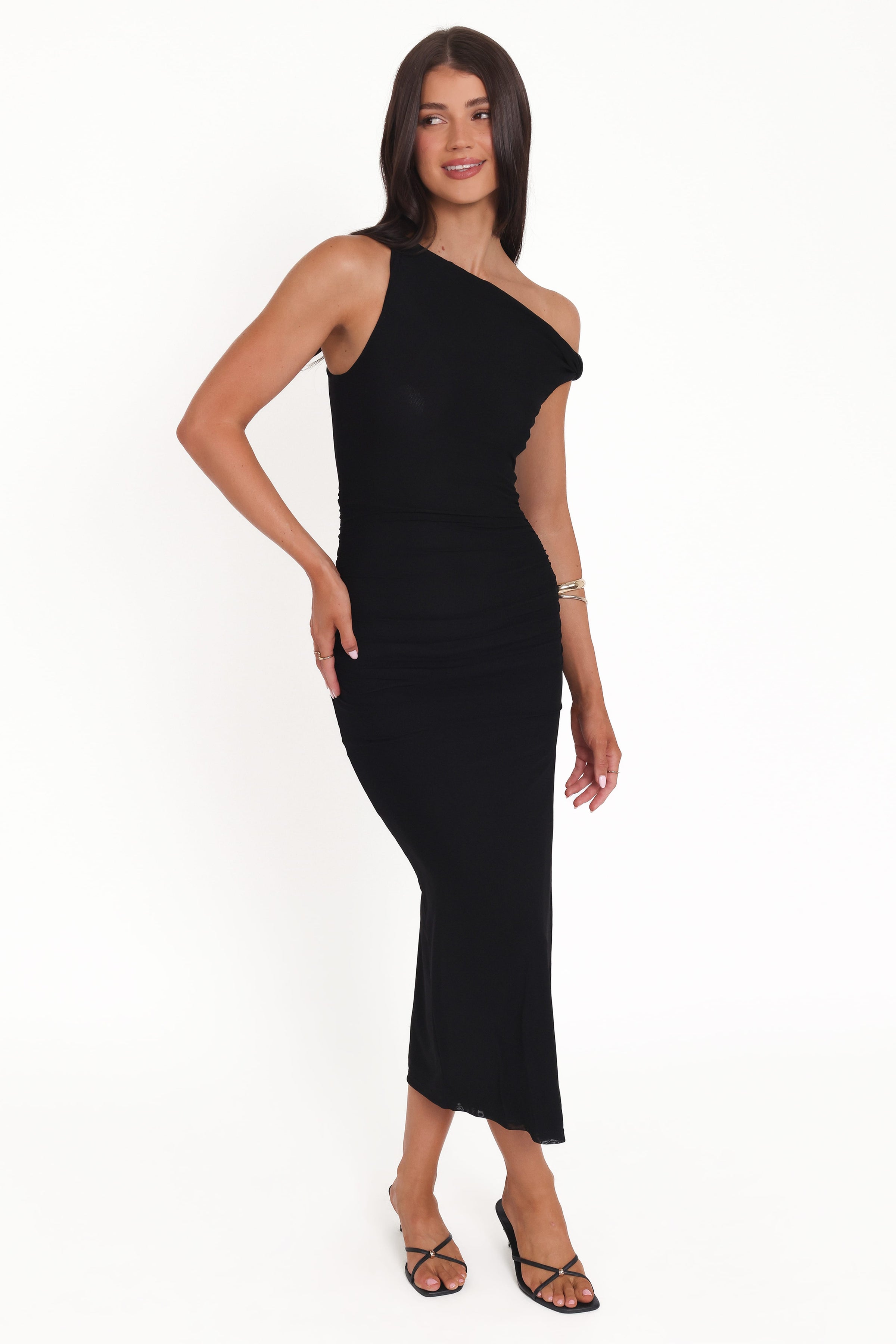 DRESSES Sandria Off Shoulder Maxi Dress - Black
