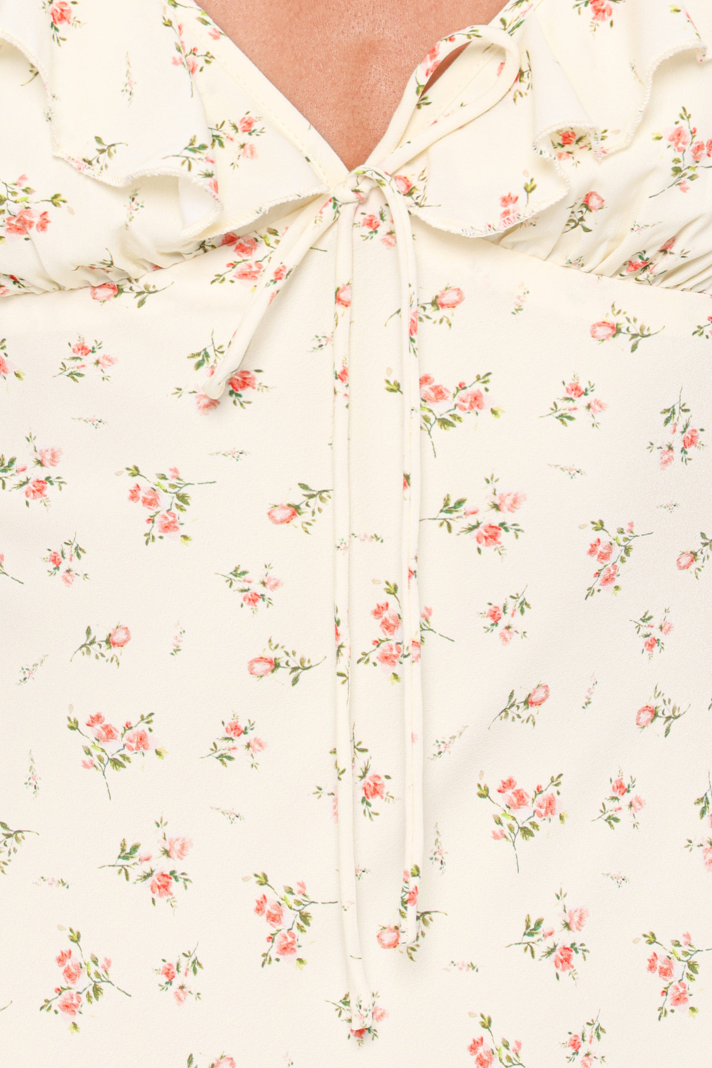 DRESSES Sansa Midi Dress - Yellow Floral