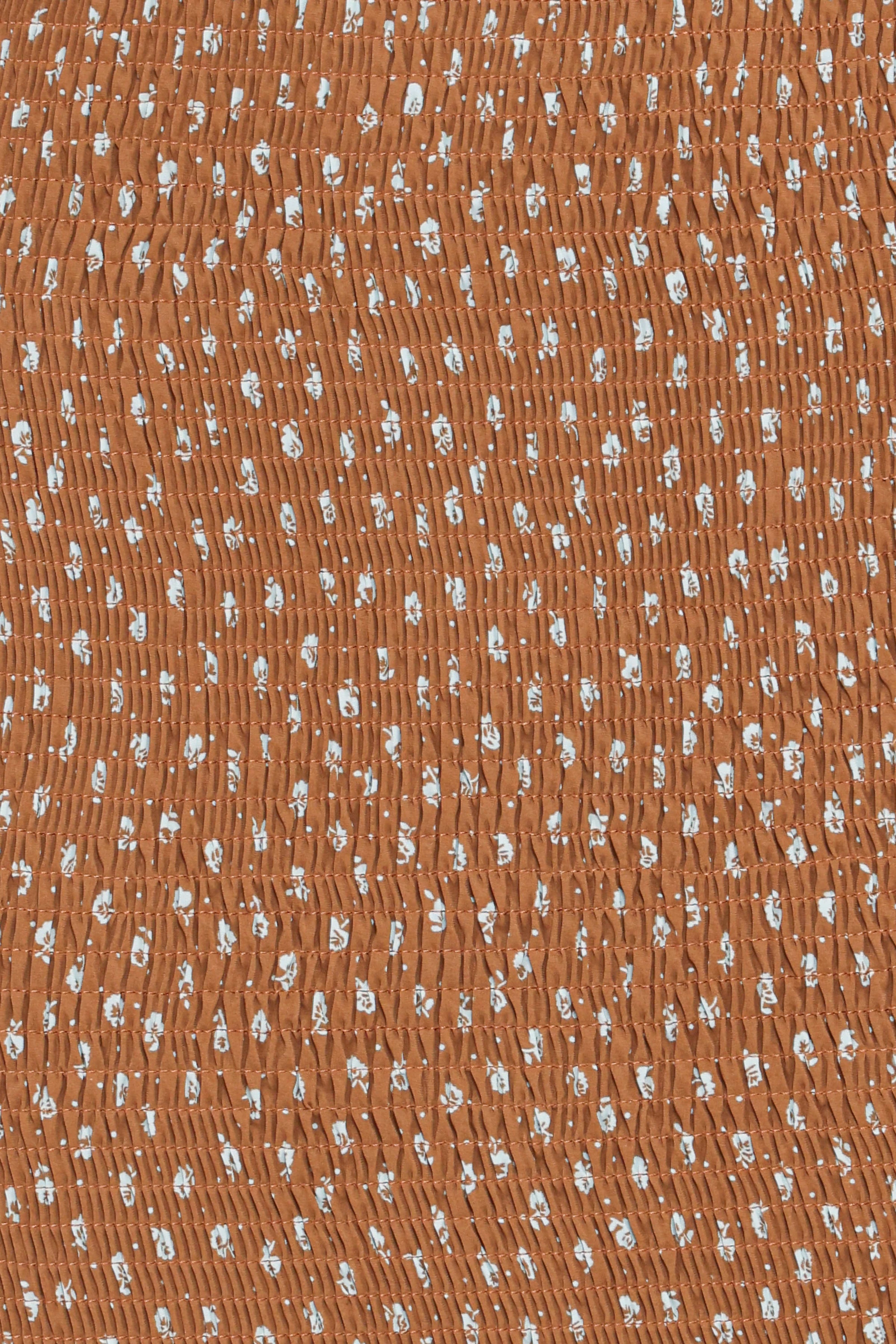 DRESSES Sara Midi Dress - Brown Floral