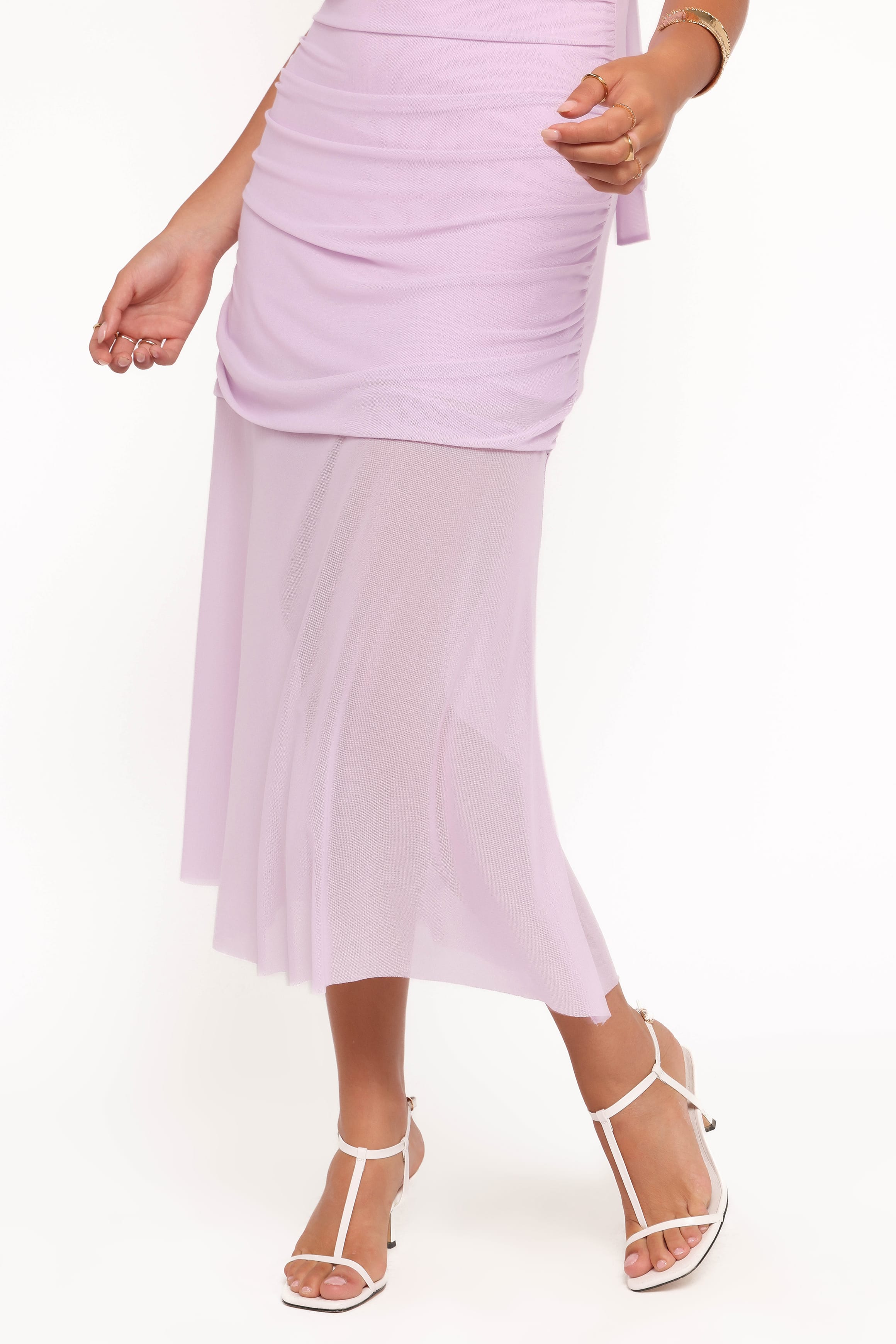 DRESSES Sarsha Halterneck Midi Dress - Lavender