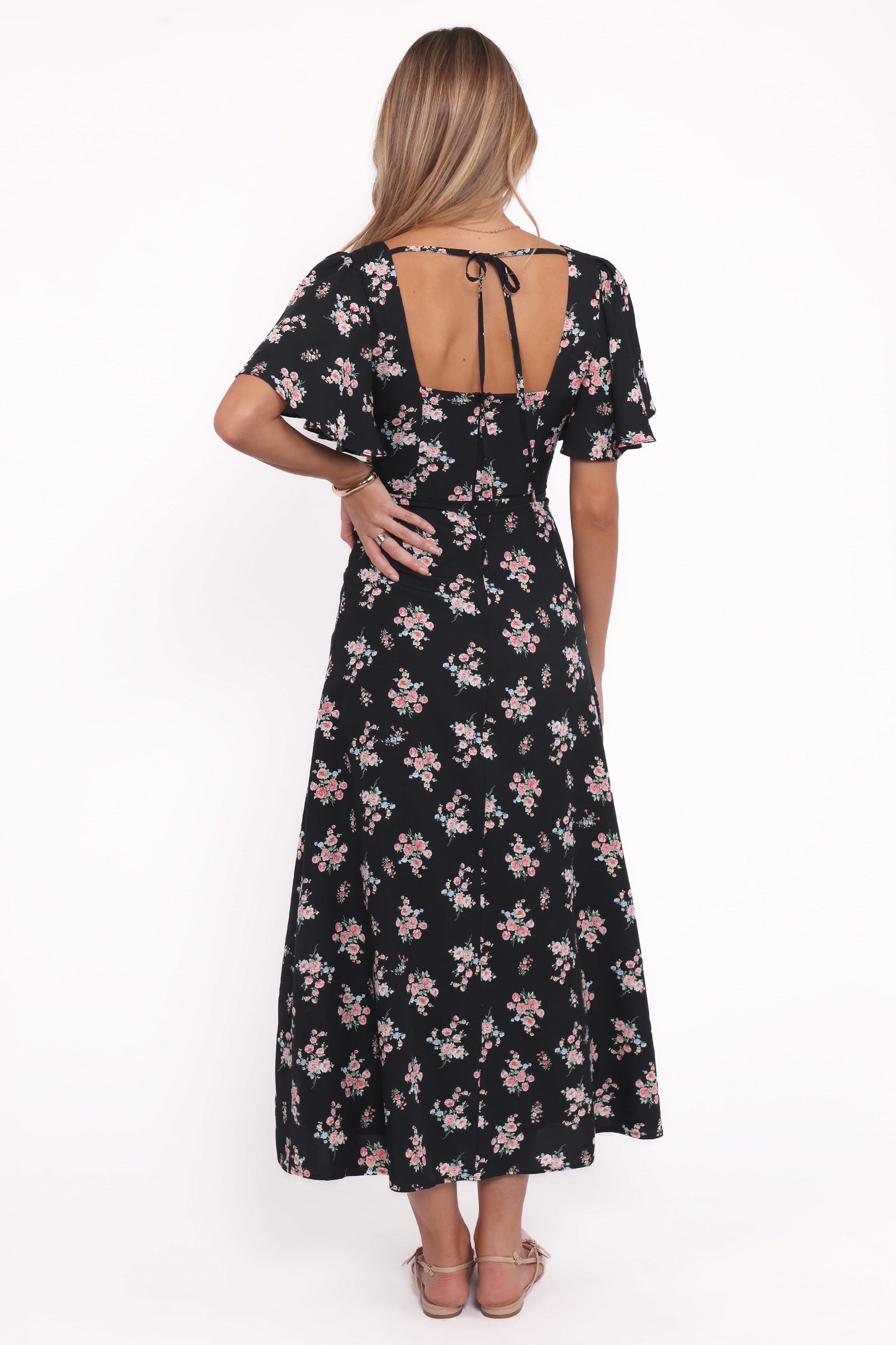 DRESSES Savani Maxi Dress - Black Floral