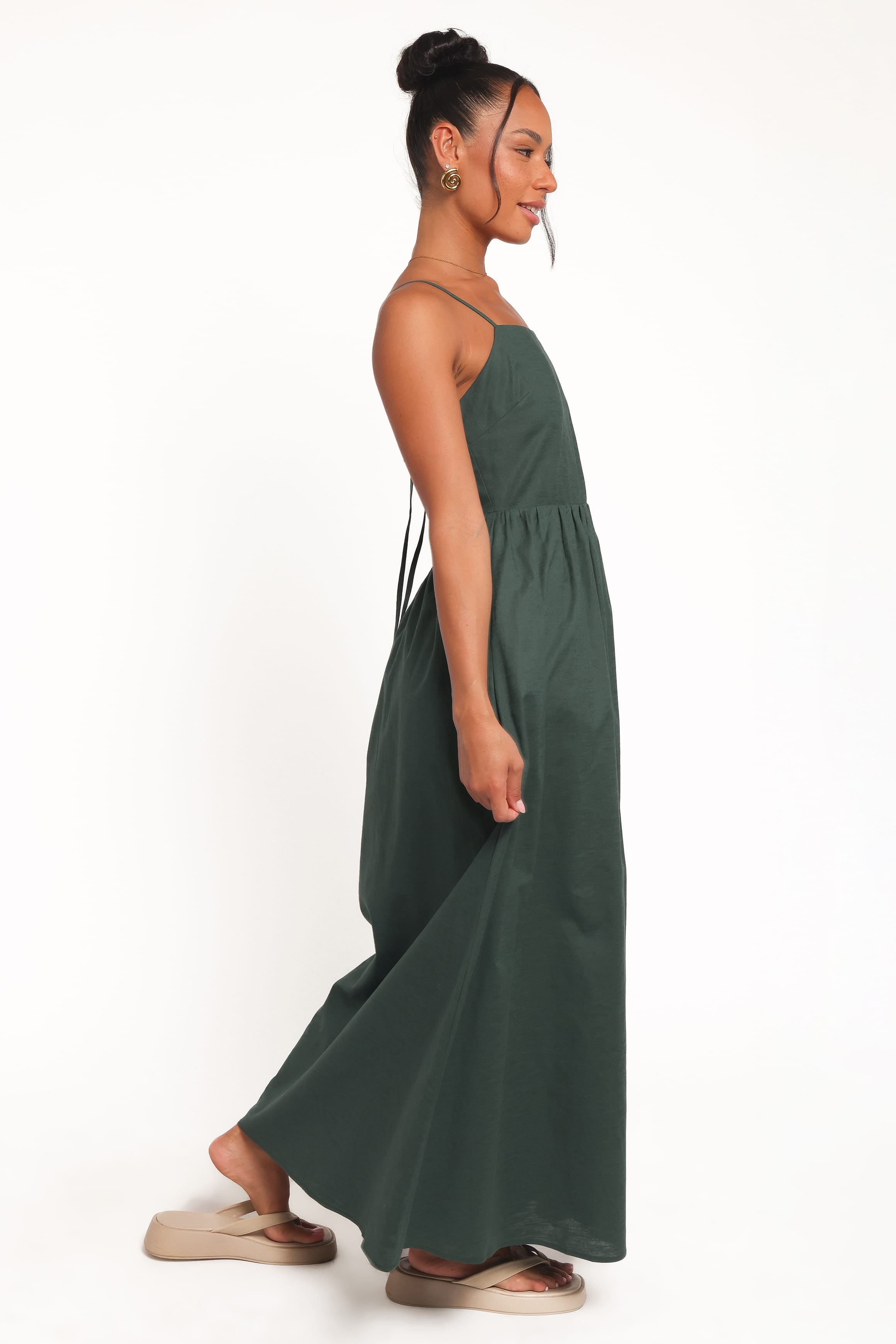 DRESSES Savannah Maxi Dress - Forest Green